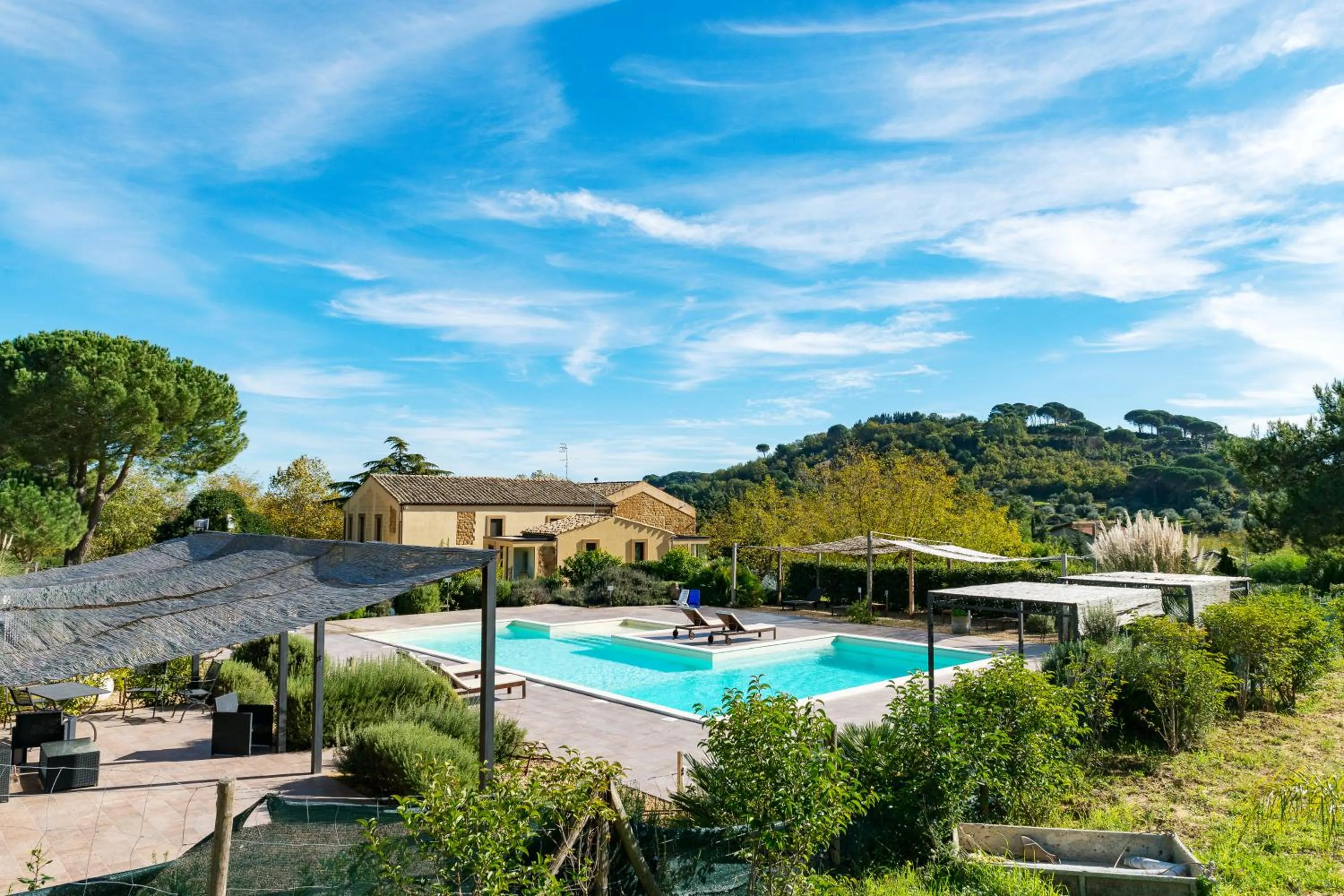 Swimming pool in Villa Trigona