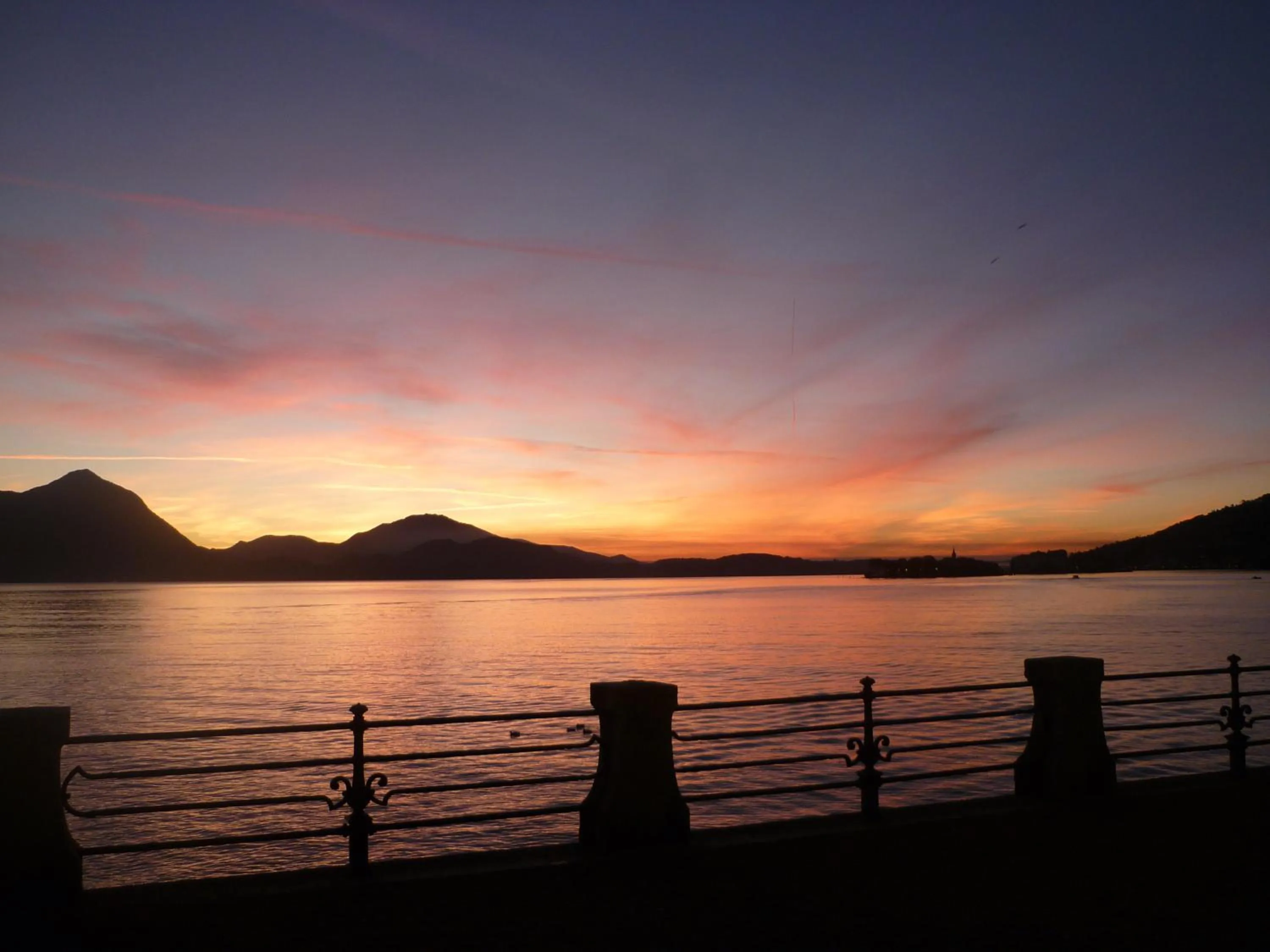Lake view in Hotel Eden