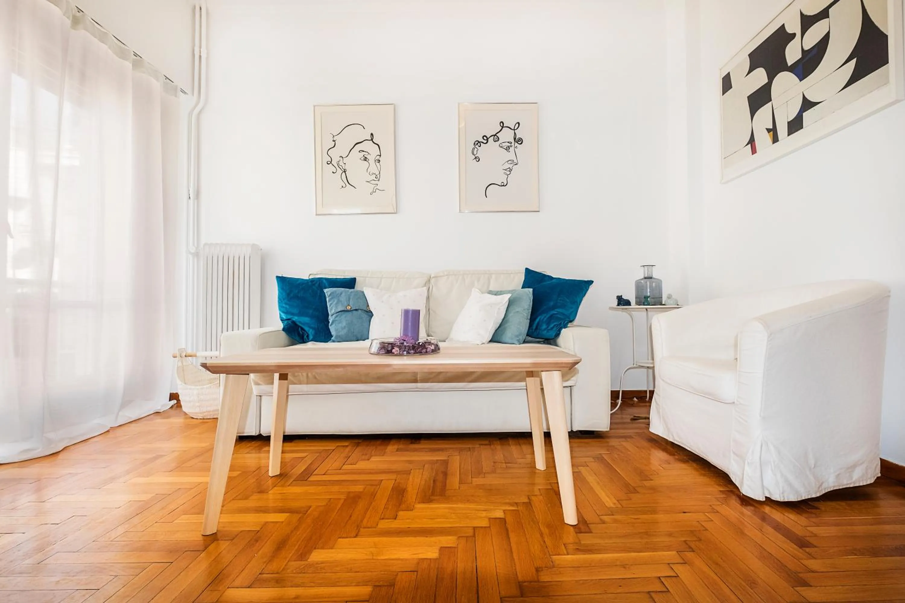 Living room in Acropolis Exceptional View