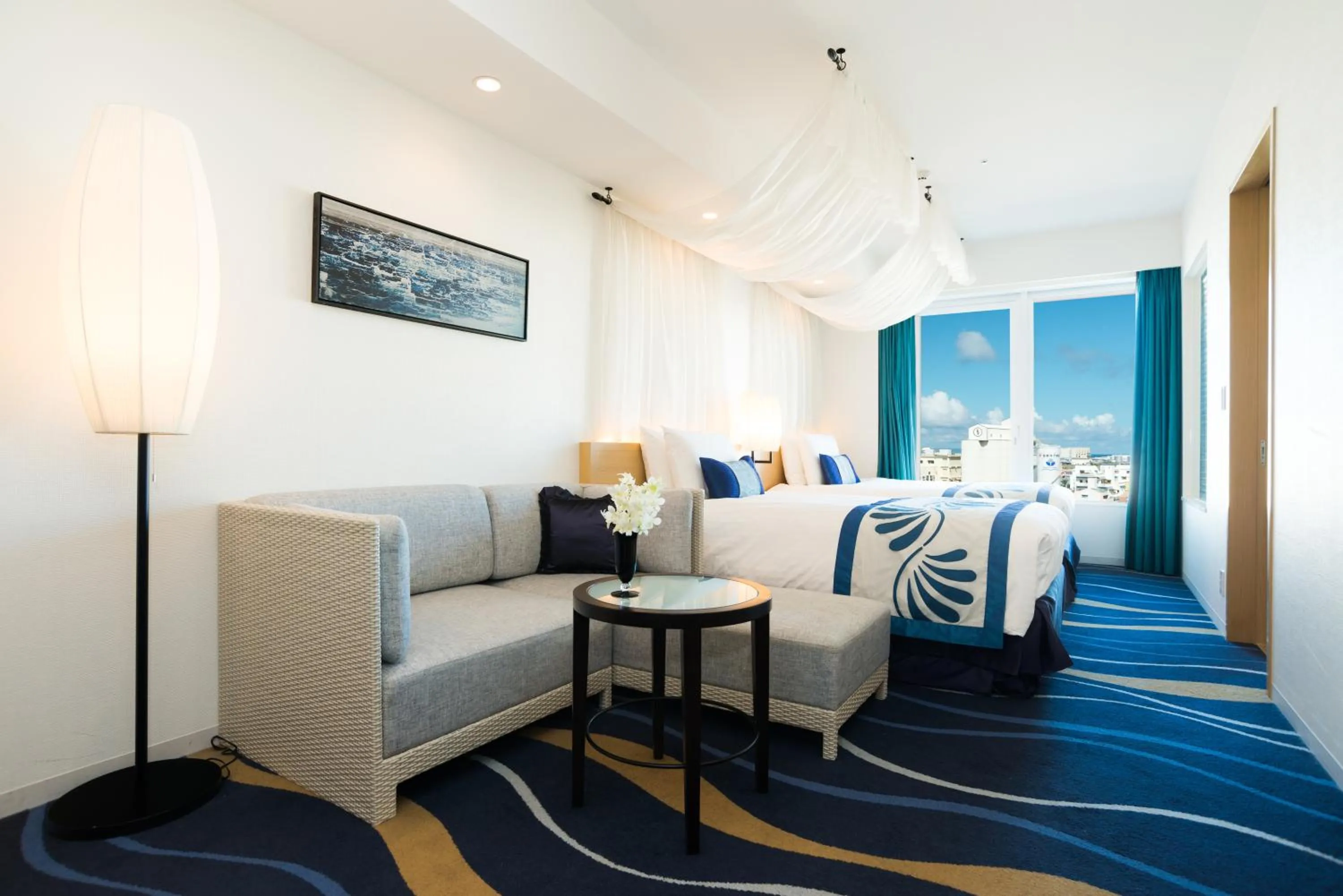 Standard Twin Room with View Bath - Non-Smoking in Rihga Royal Gran Okinawa