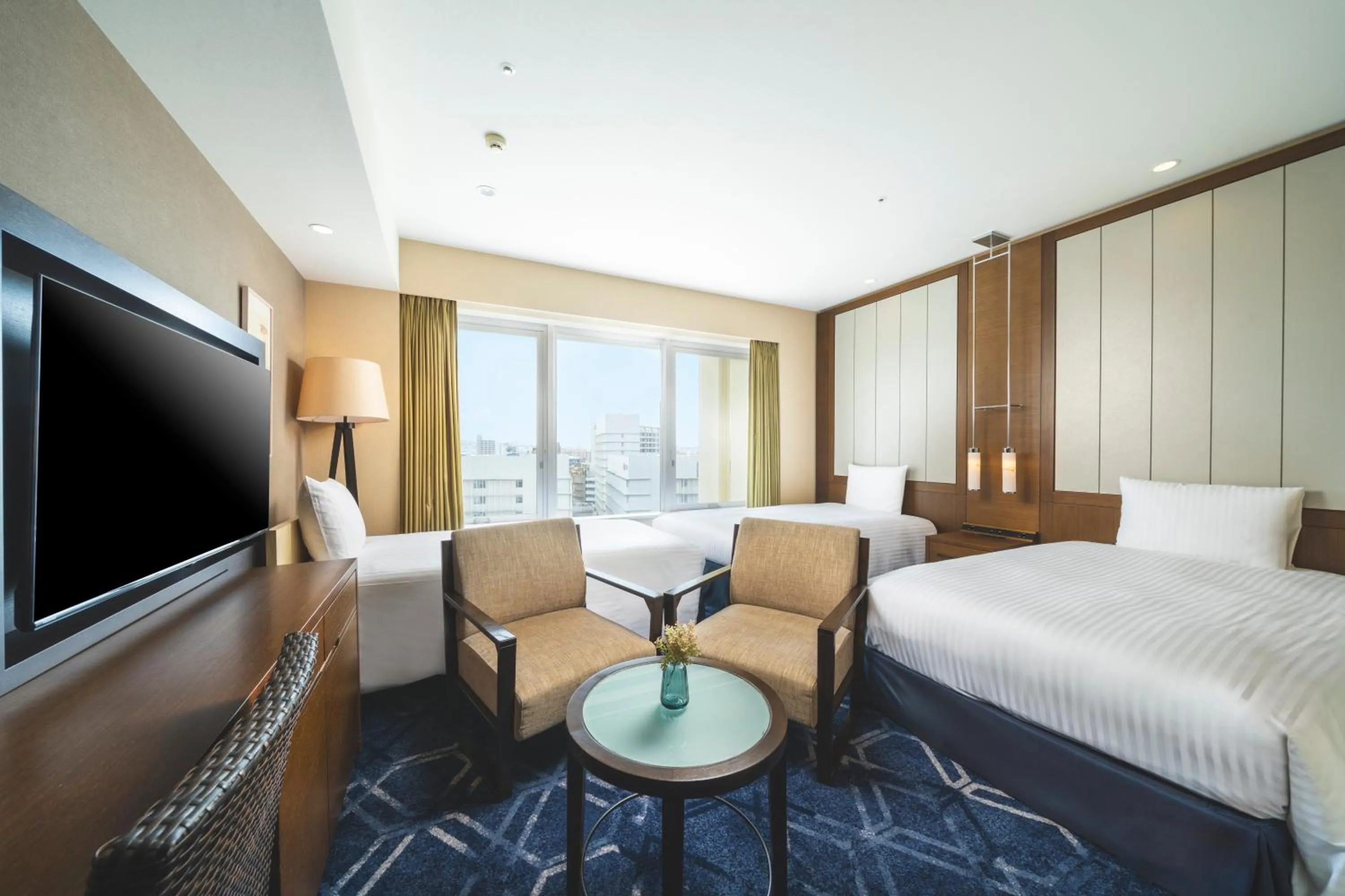 Photo of the whole room, Bed in Rihga Royal Gran Okinawa