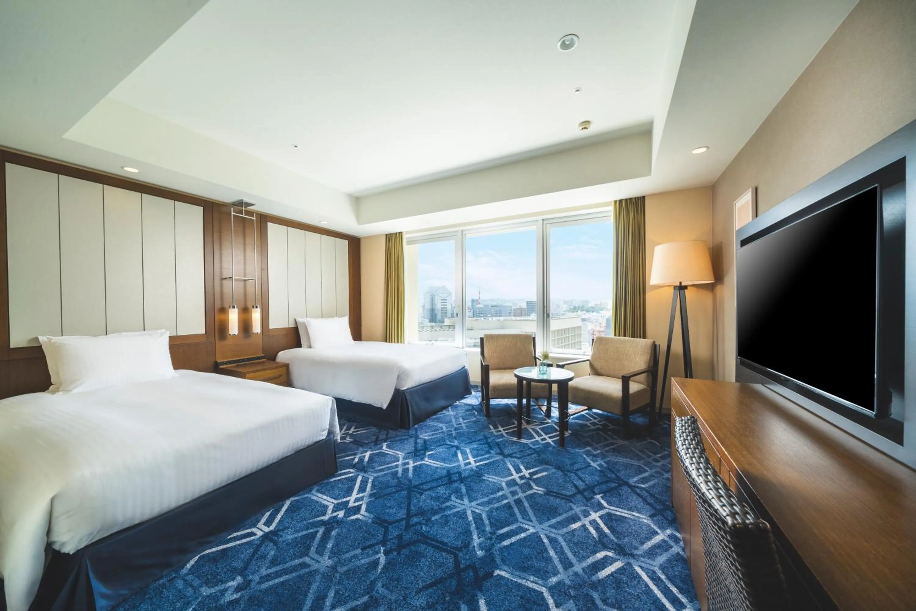 Photo of the whole room, Bed in Rihga Royal Gran Okinawa