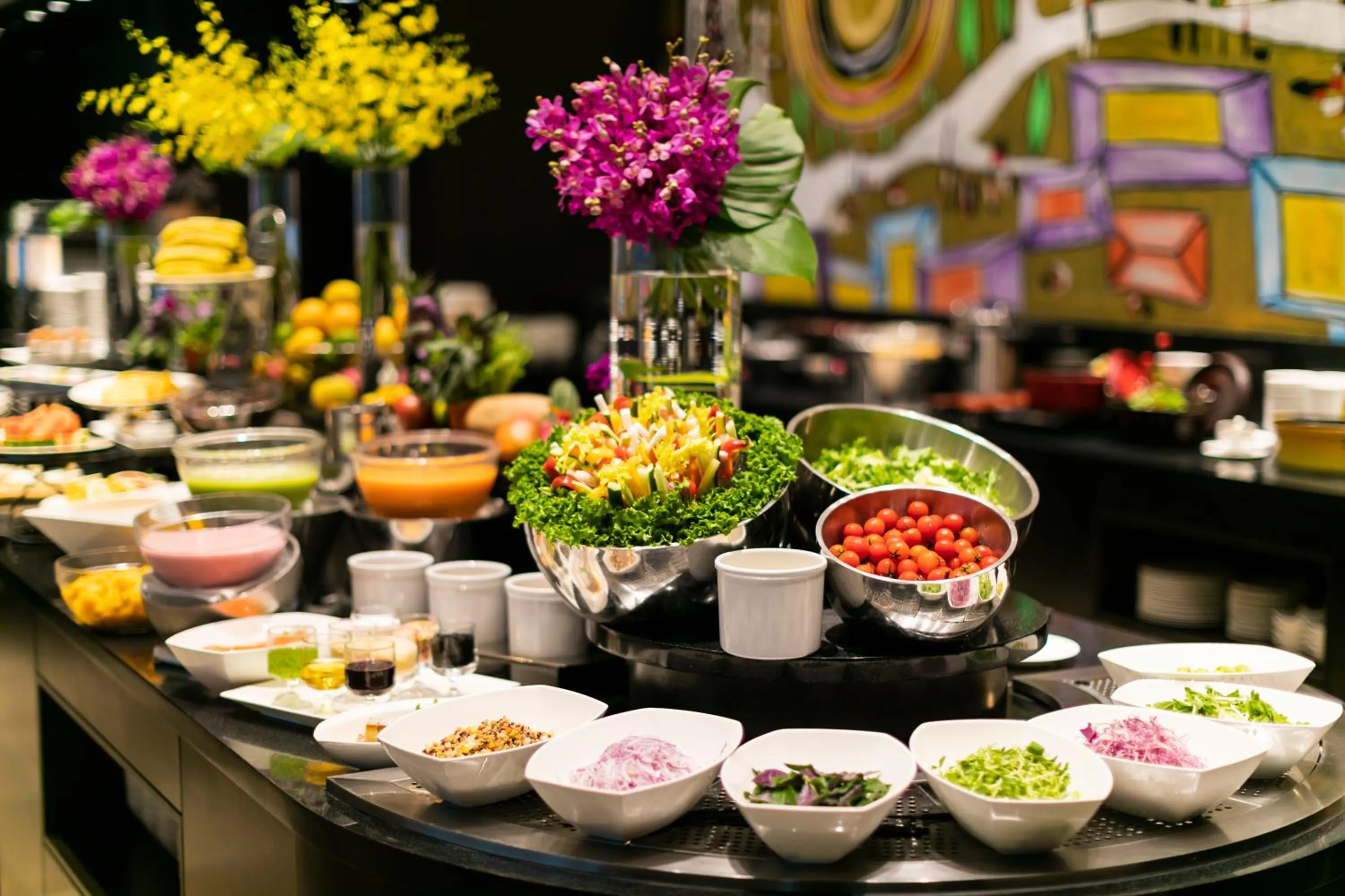 Buffet breakfast in Rihga Royal Gran Okinawa