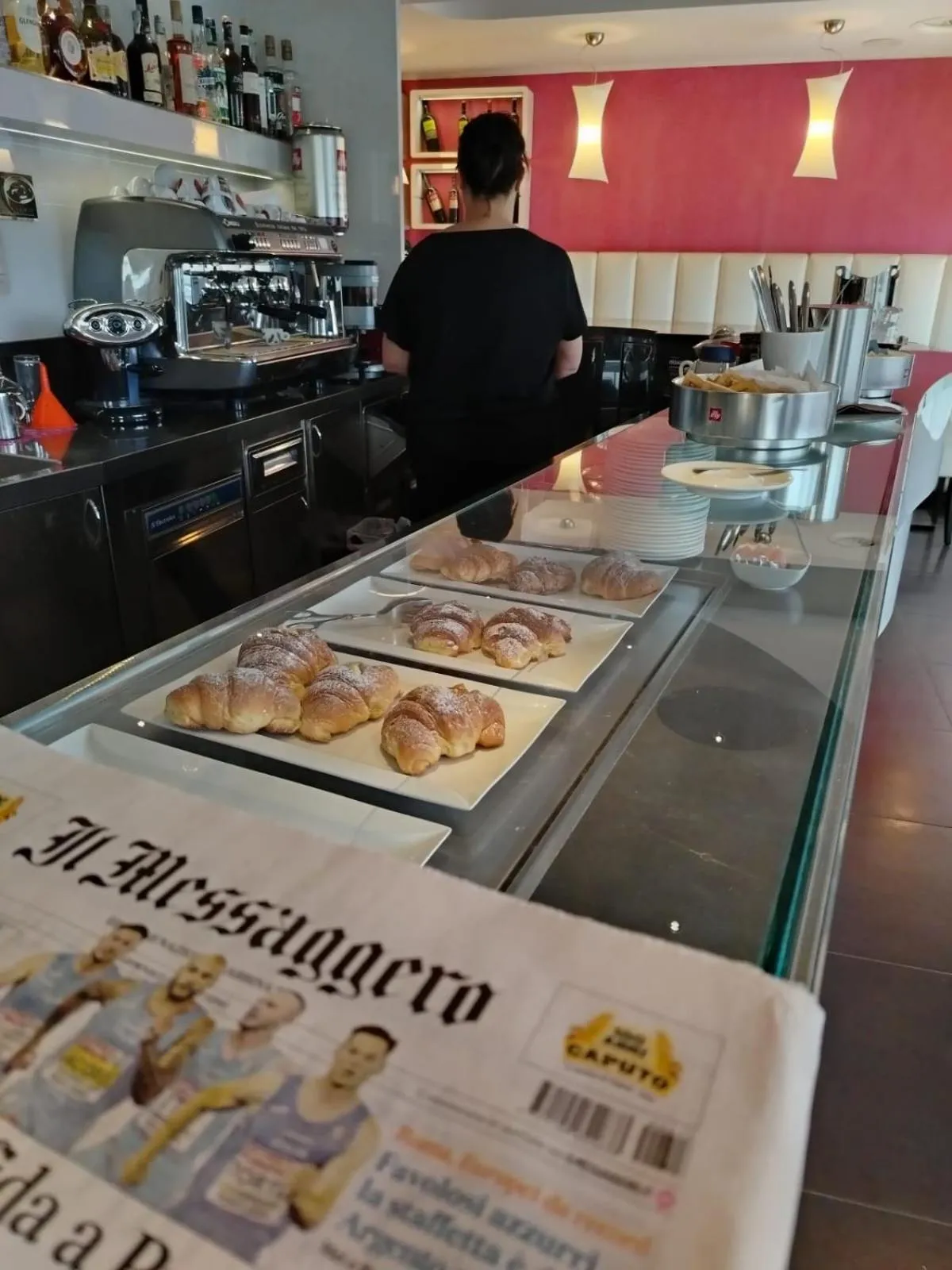 Lounge or bar in La Locomotiva Rooms