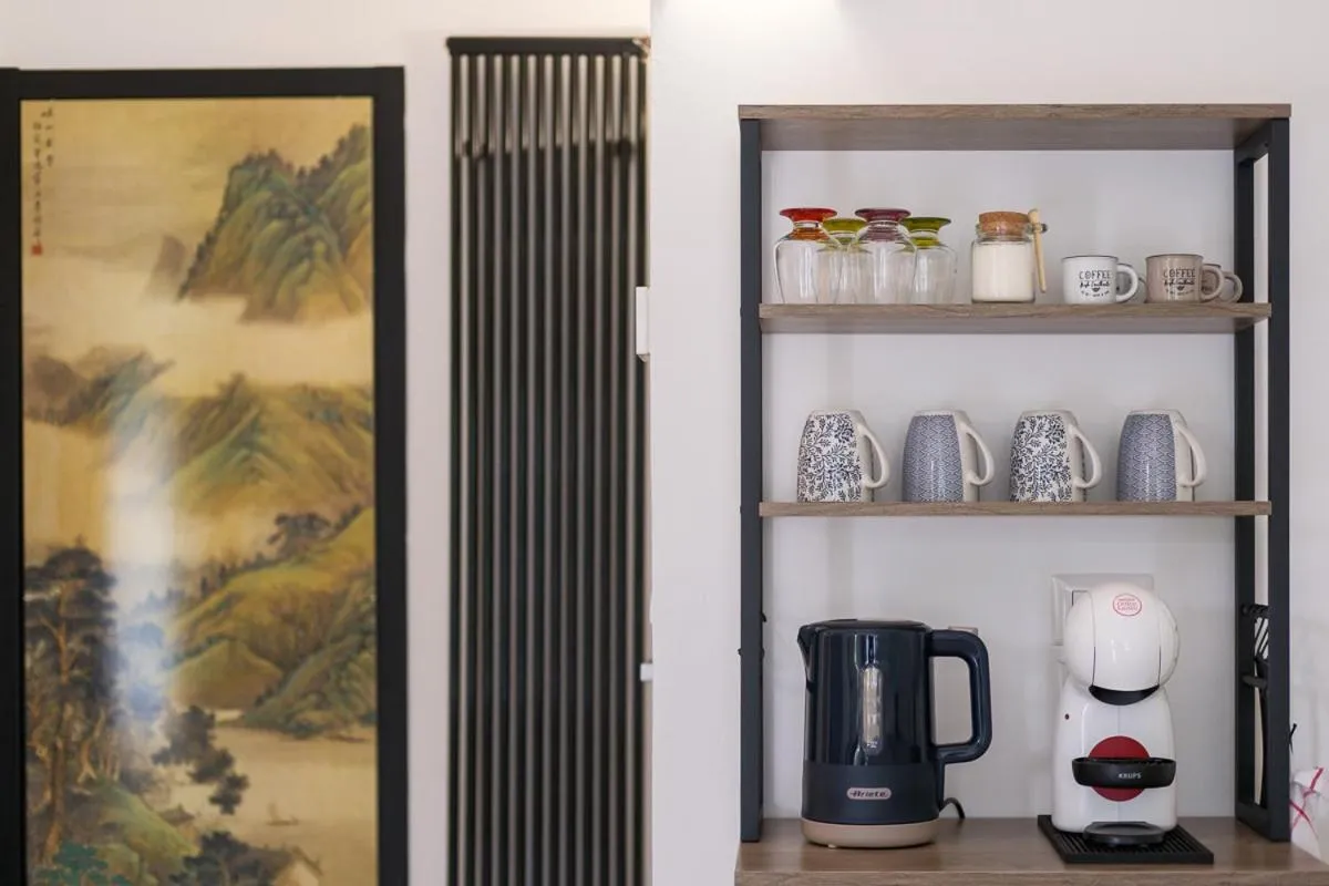 Kitchen or kitchenette in Ca' del Viaggiatore