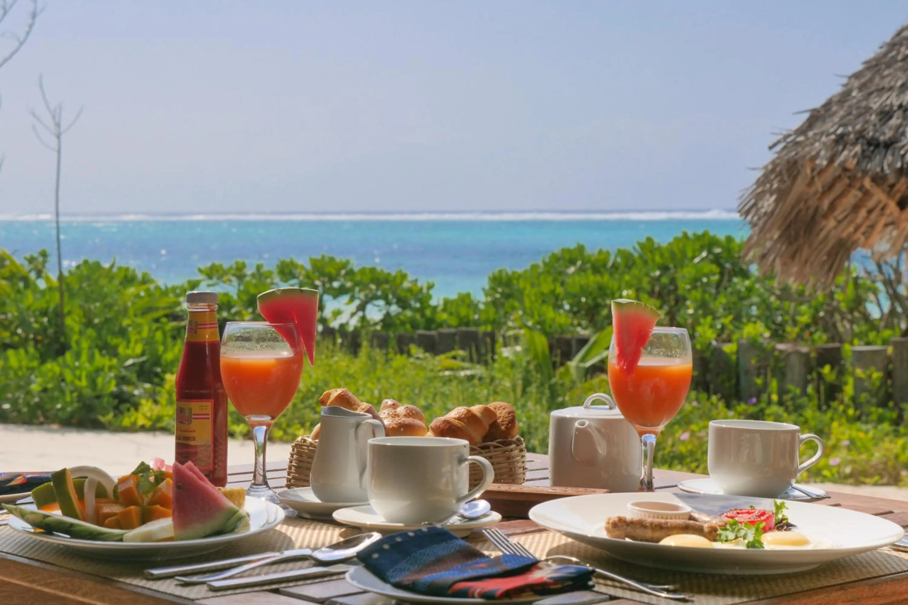 Breakfast in Zanzibar Pearl - Boutique Hotel & Villas