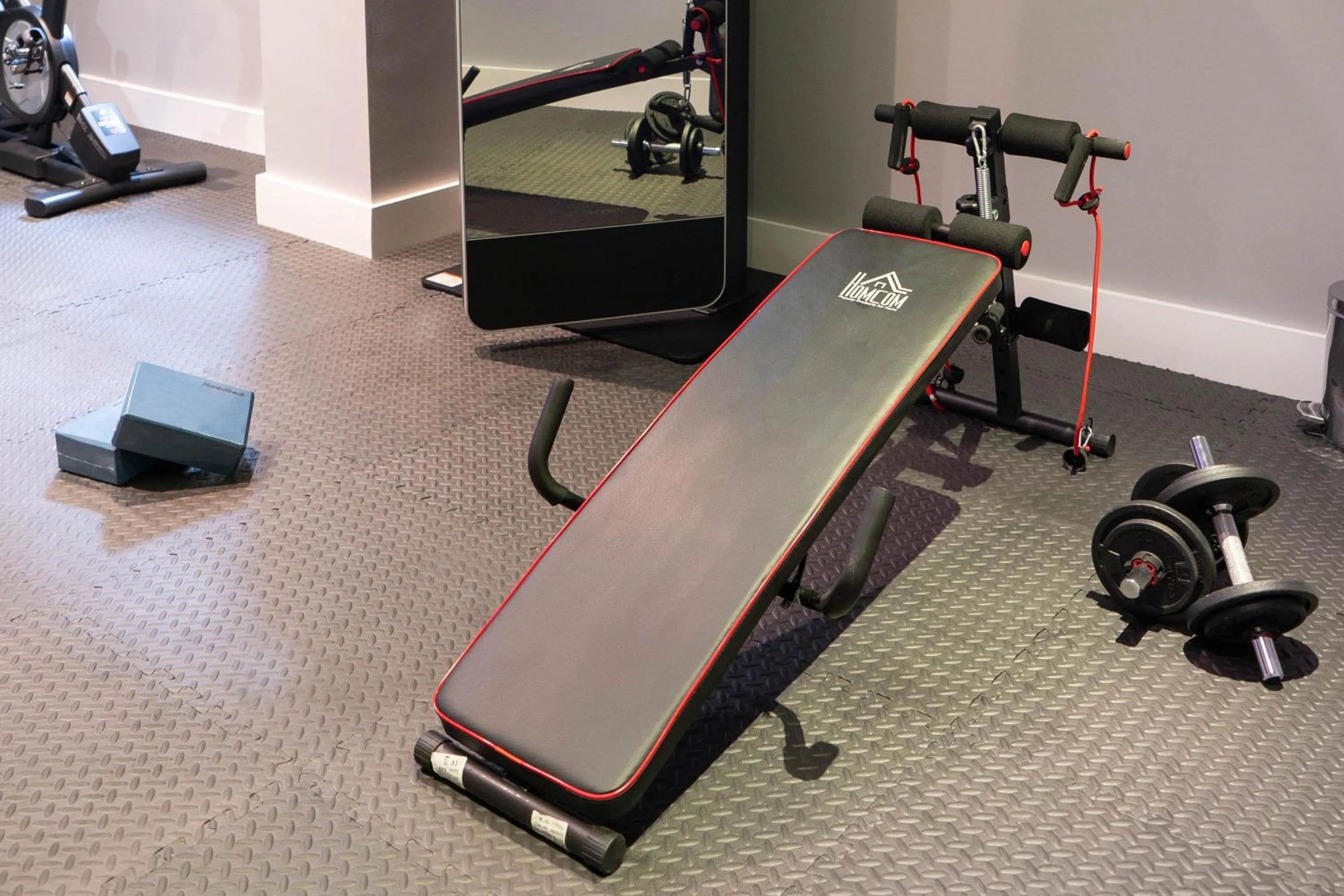 Fitness centre/facilities in The Belgrave Hotel