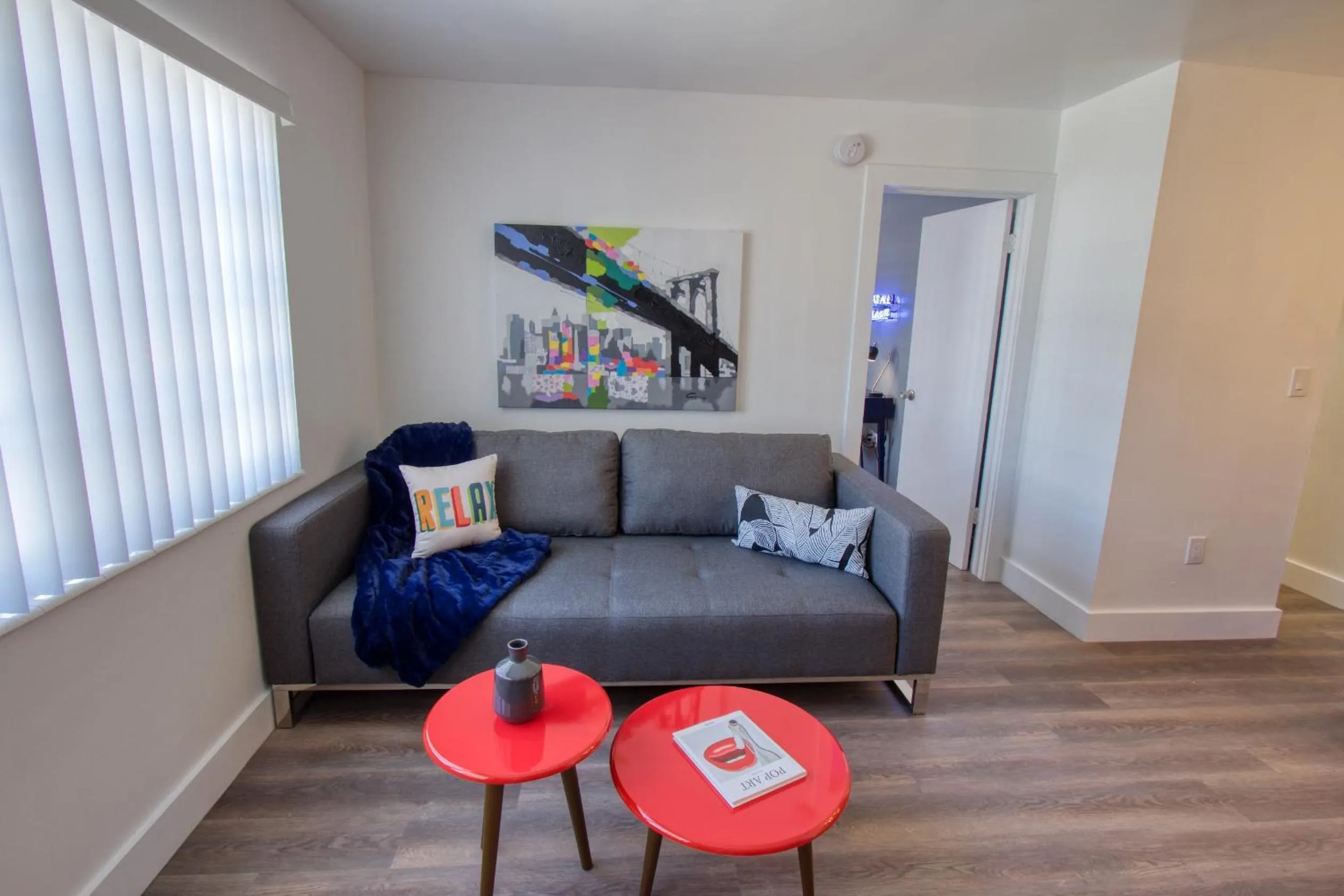 Living room in 23 Palms Suites - Midtown Wynwood