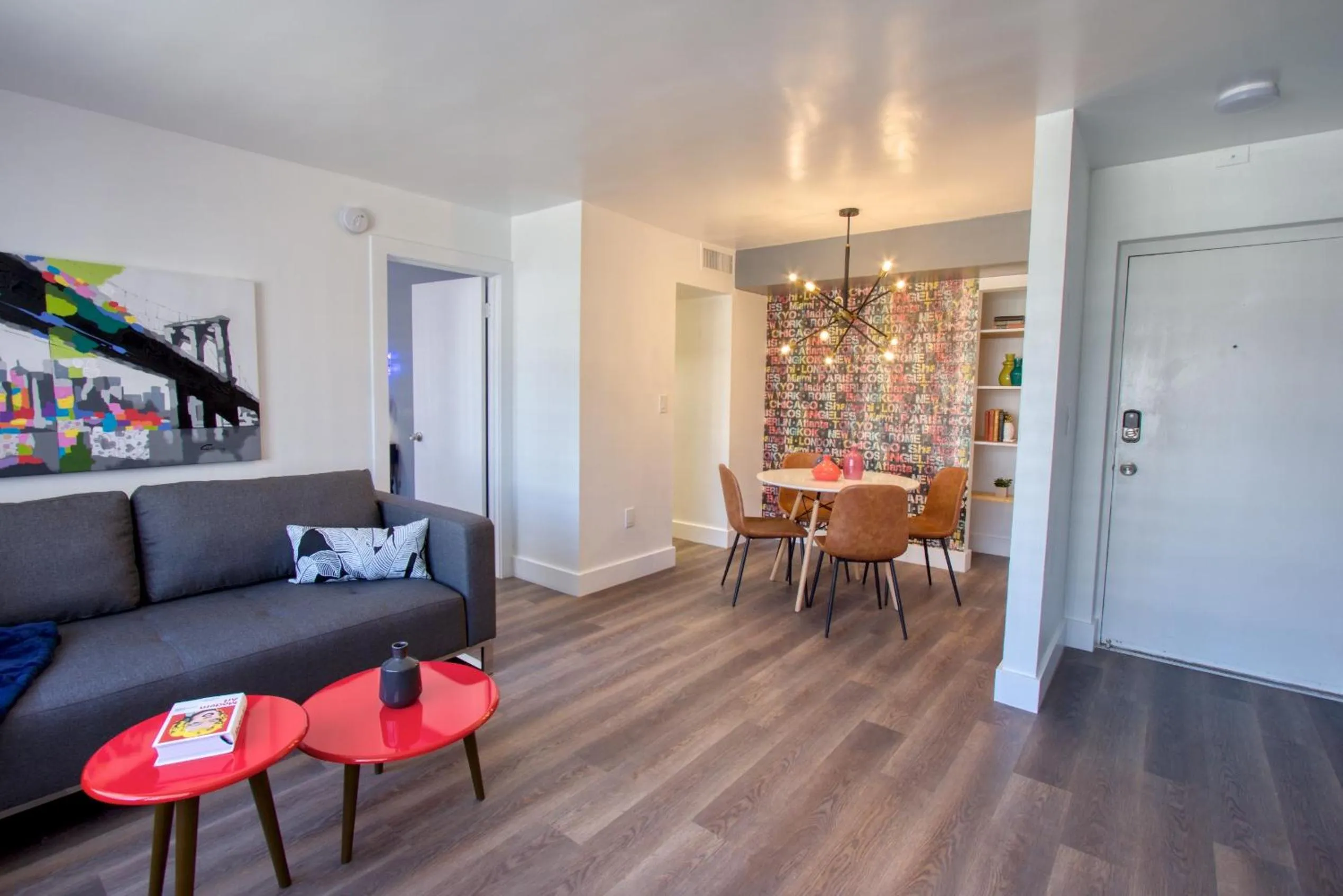 Living room in 23 Palms Suites - Midtown Wynwood