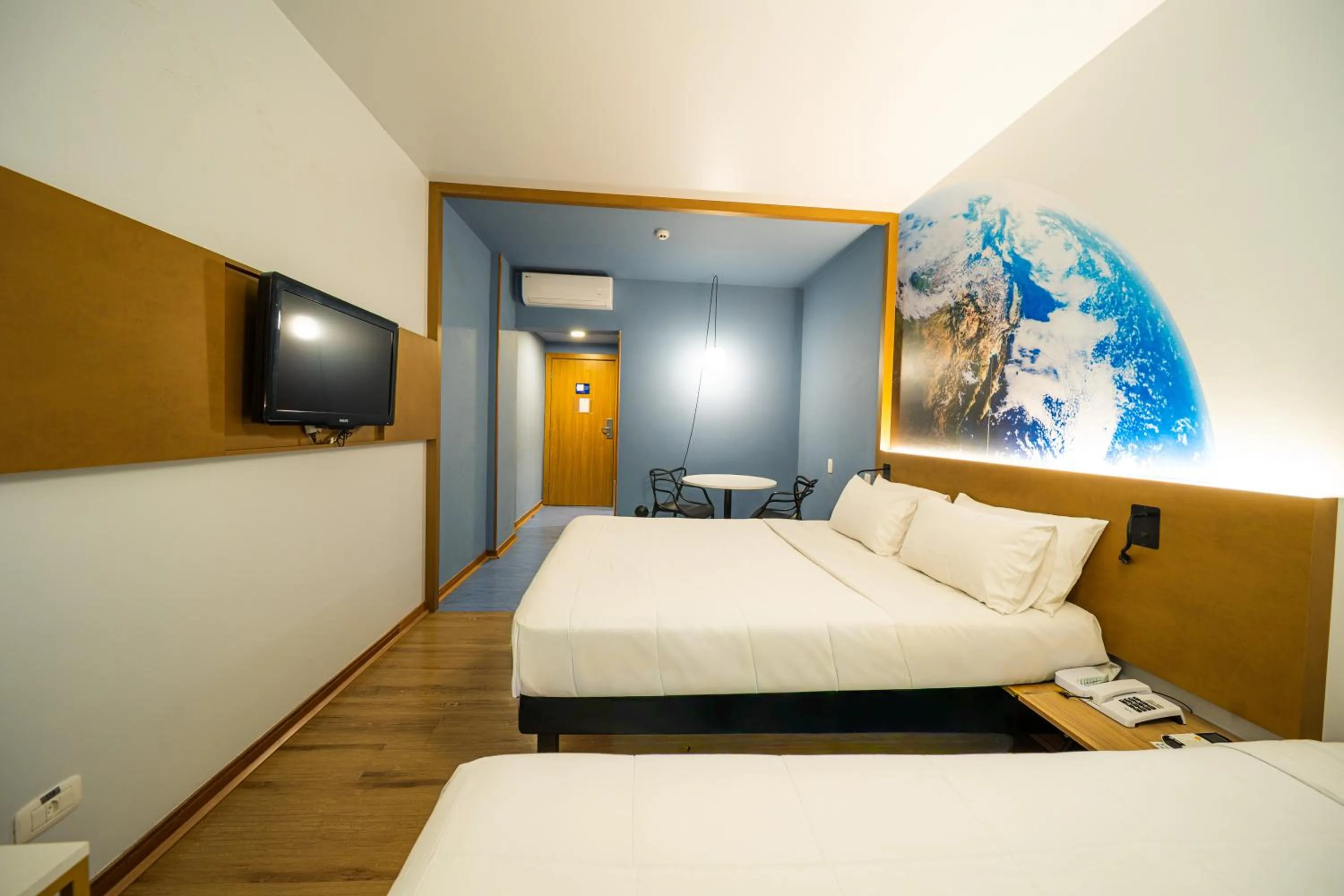 Bed in Hotel Euro Suite Curitiba Batel By Nacional Inn