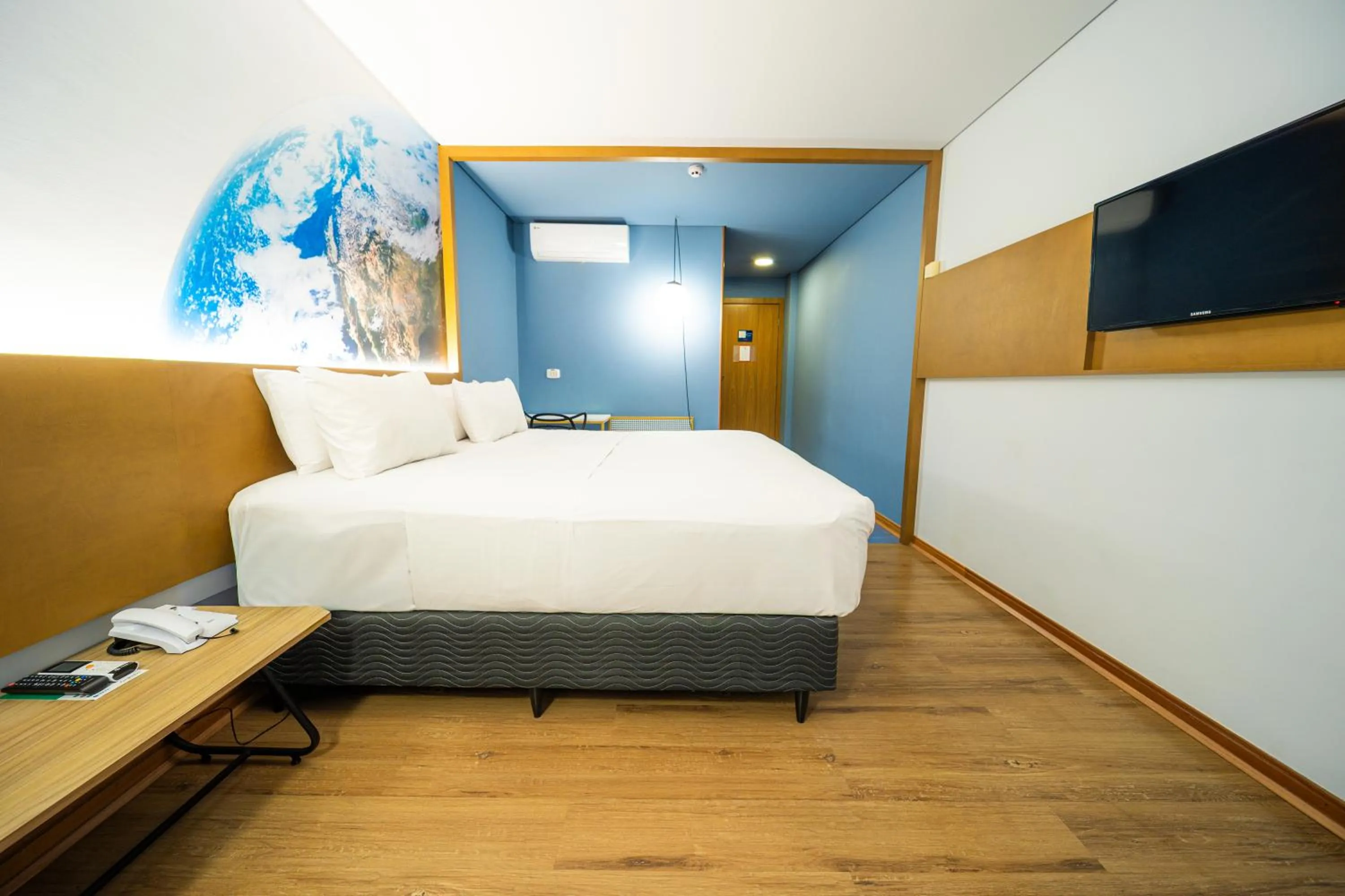 Bed in Hotel Euro Suite Curitiba Batel By Nacional Inn