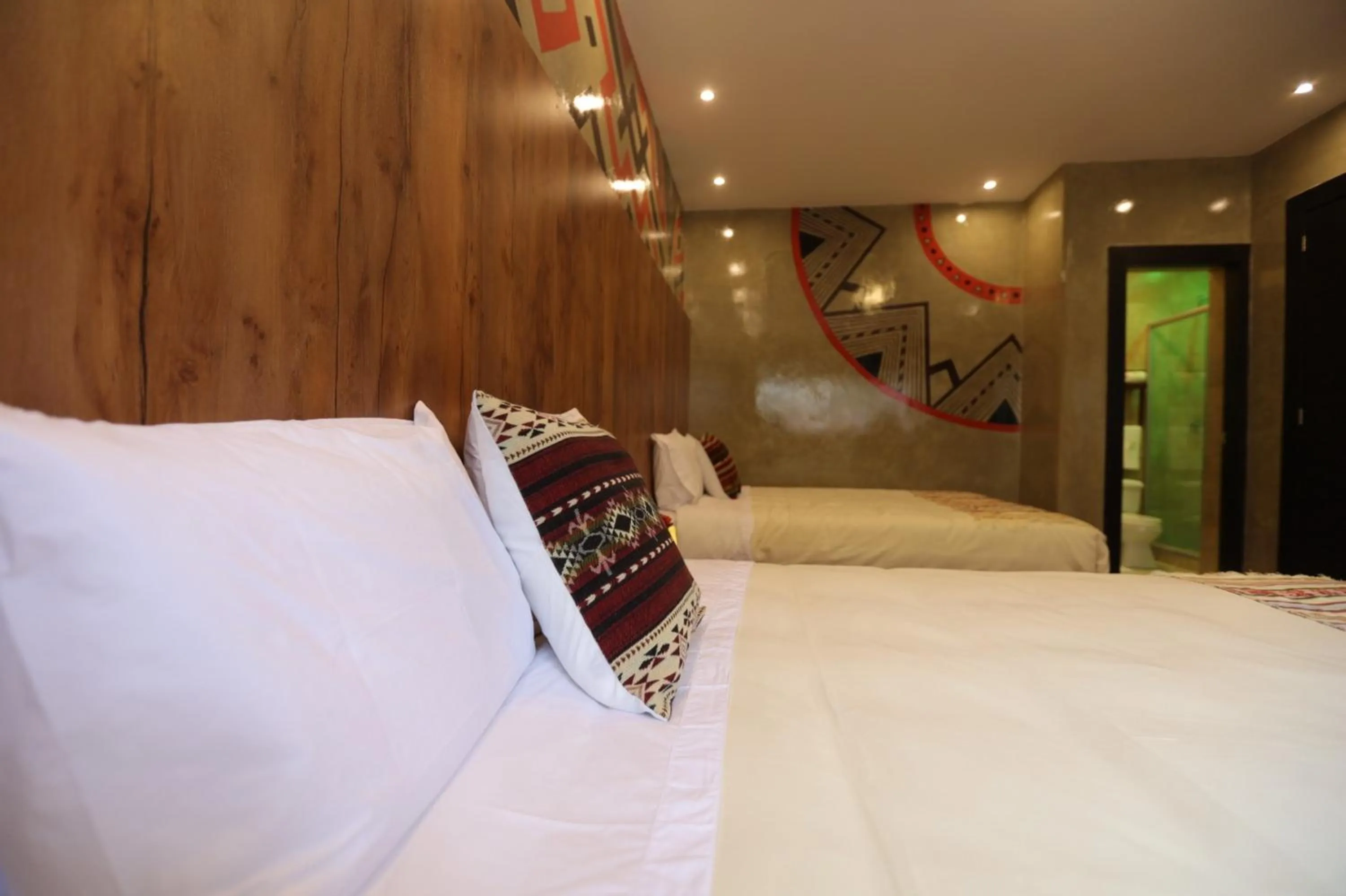 Bed in Chakana Hotel Boutique Mariscal