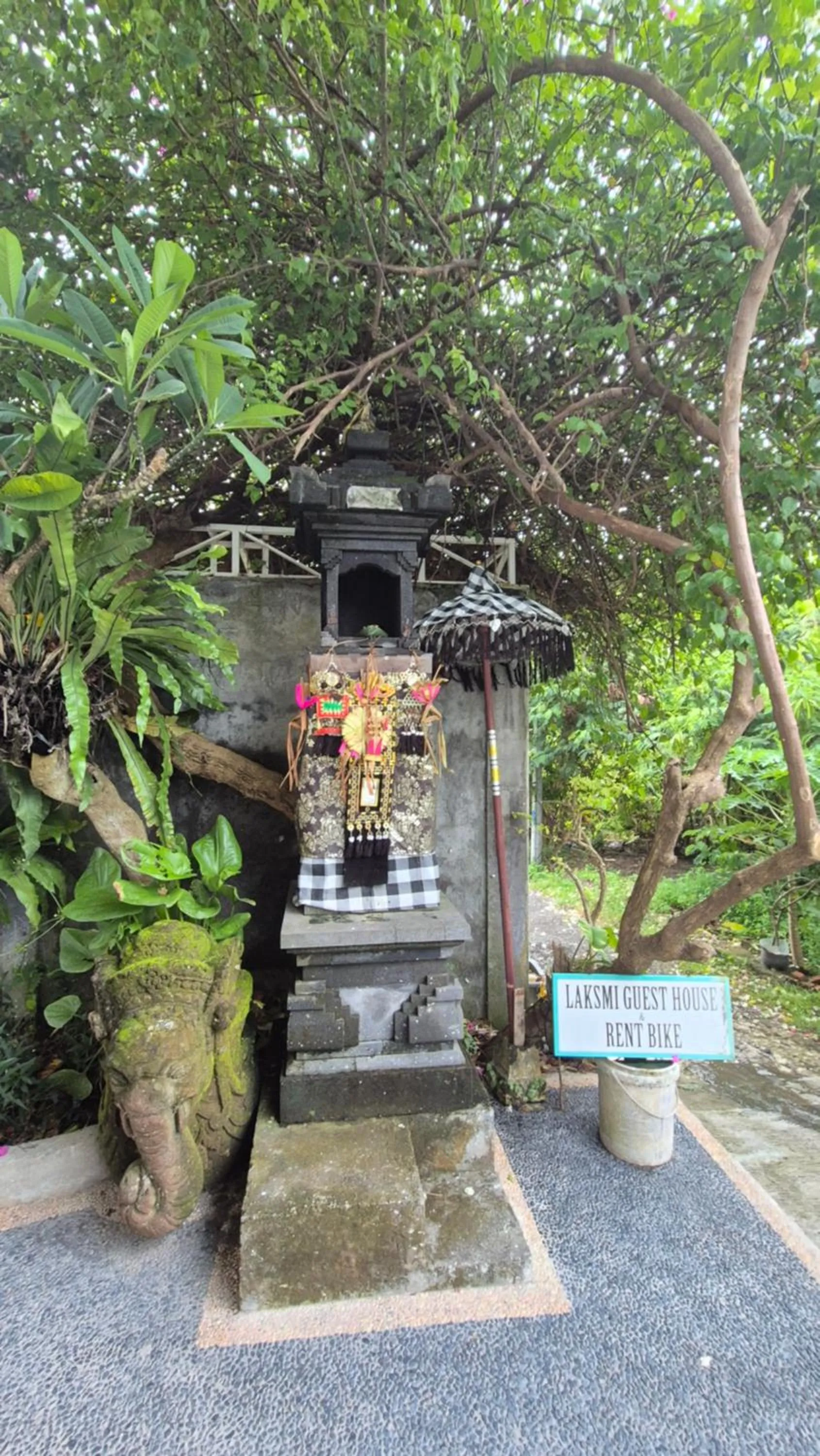 Property building in Laksmi Guest House