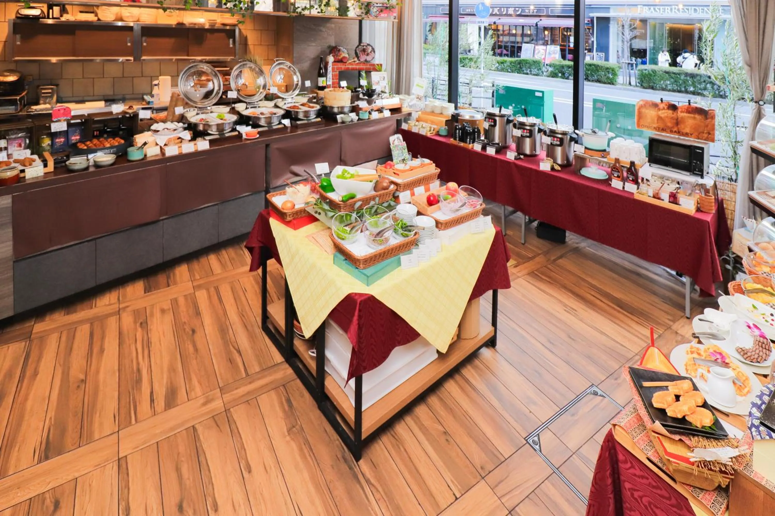 Breakfast in Hiyori Hotel Osaka Namba Station