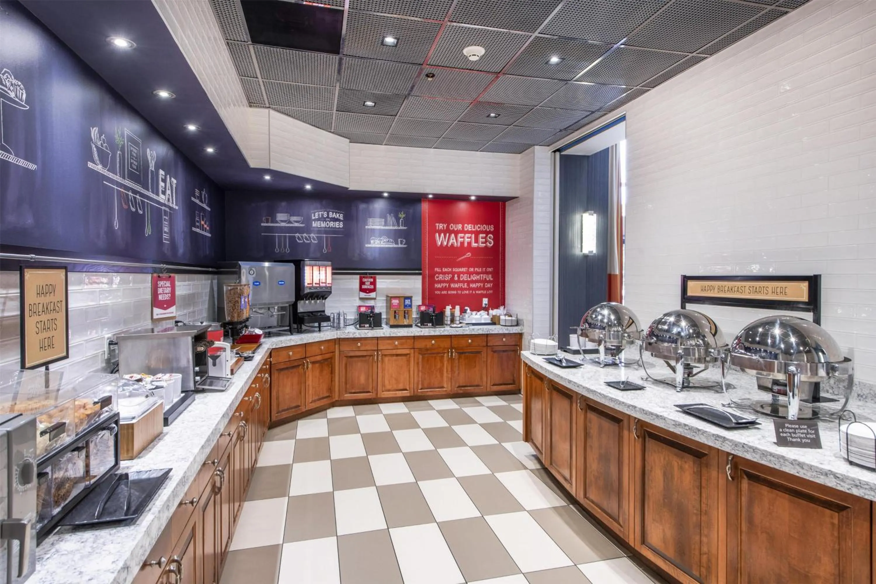 Breakfast in Hampton Inn & Suites Raleigh-Durham Airport-Brier Creek