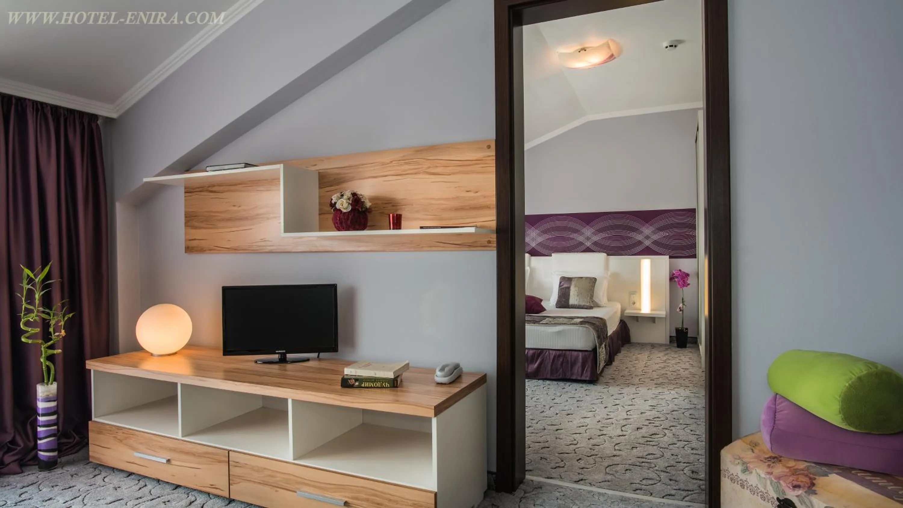 Text overlay in Enira Spa Hotel