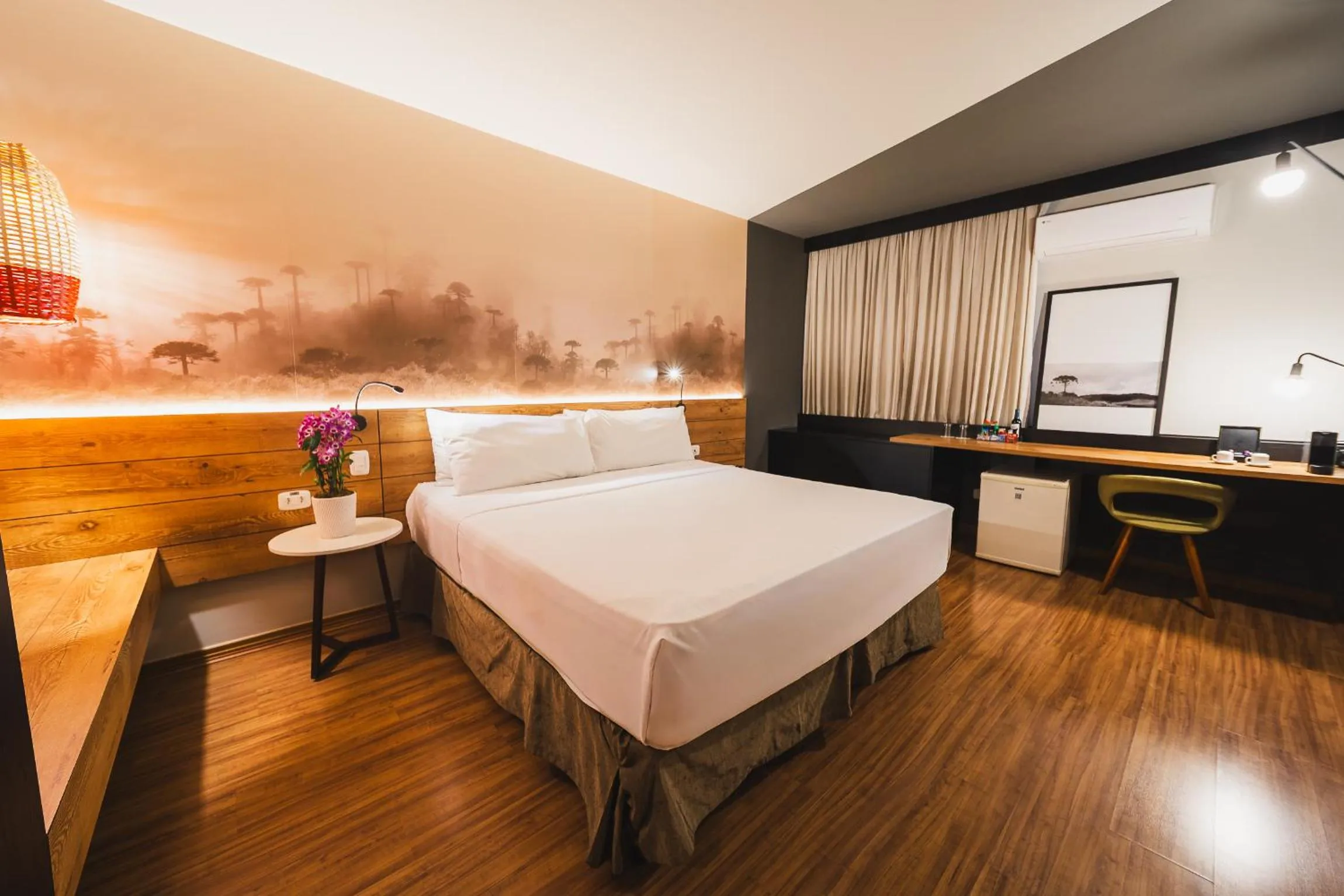 Bed in Hotel Cassino Tower Curitiba Aeroporto By Nacional Inn