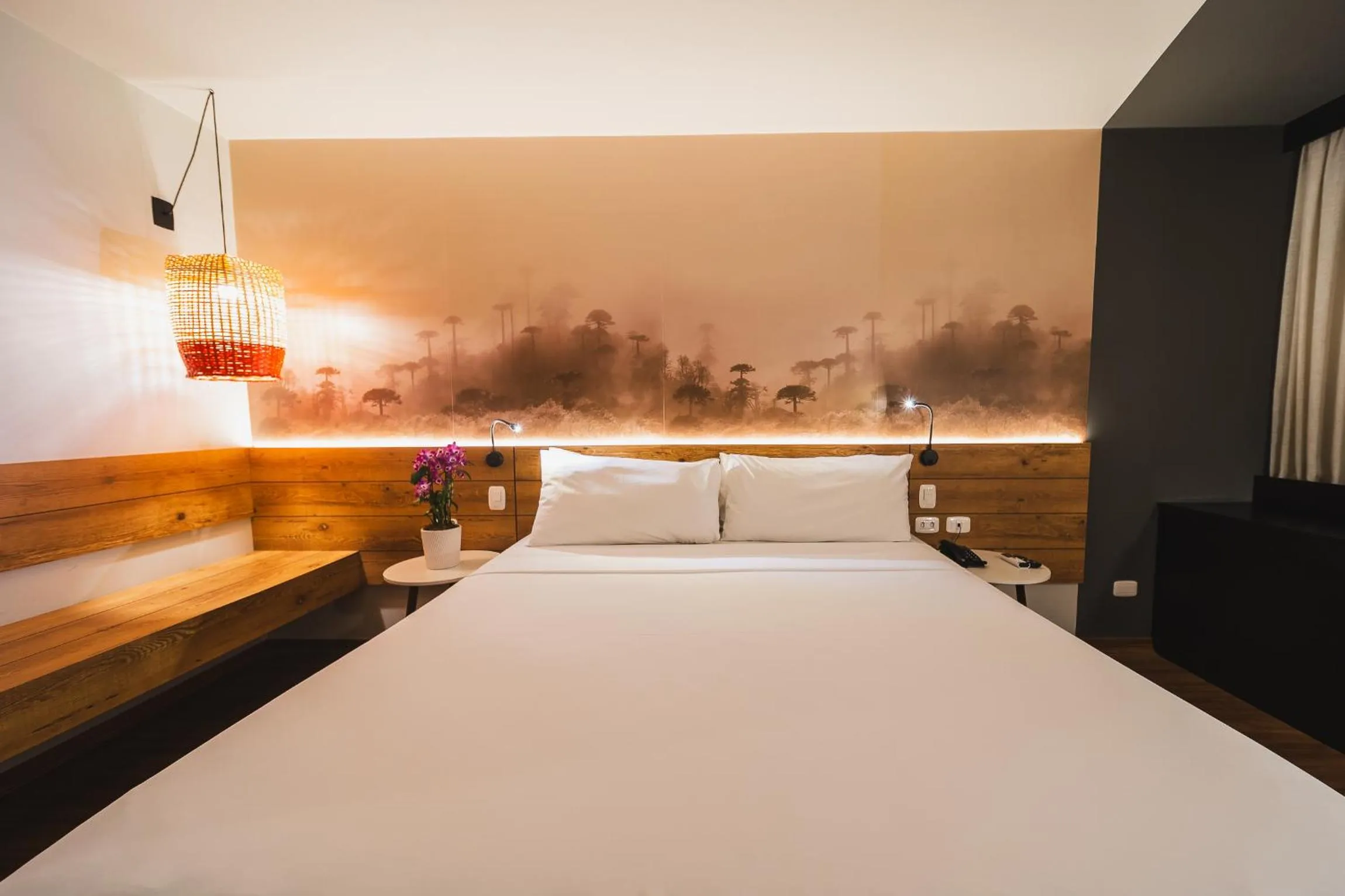 Bed in Hotel Cassino Tower Curitiba Aeroporto By Nacional Inn