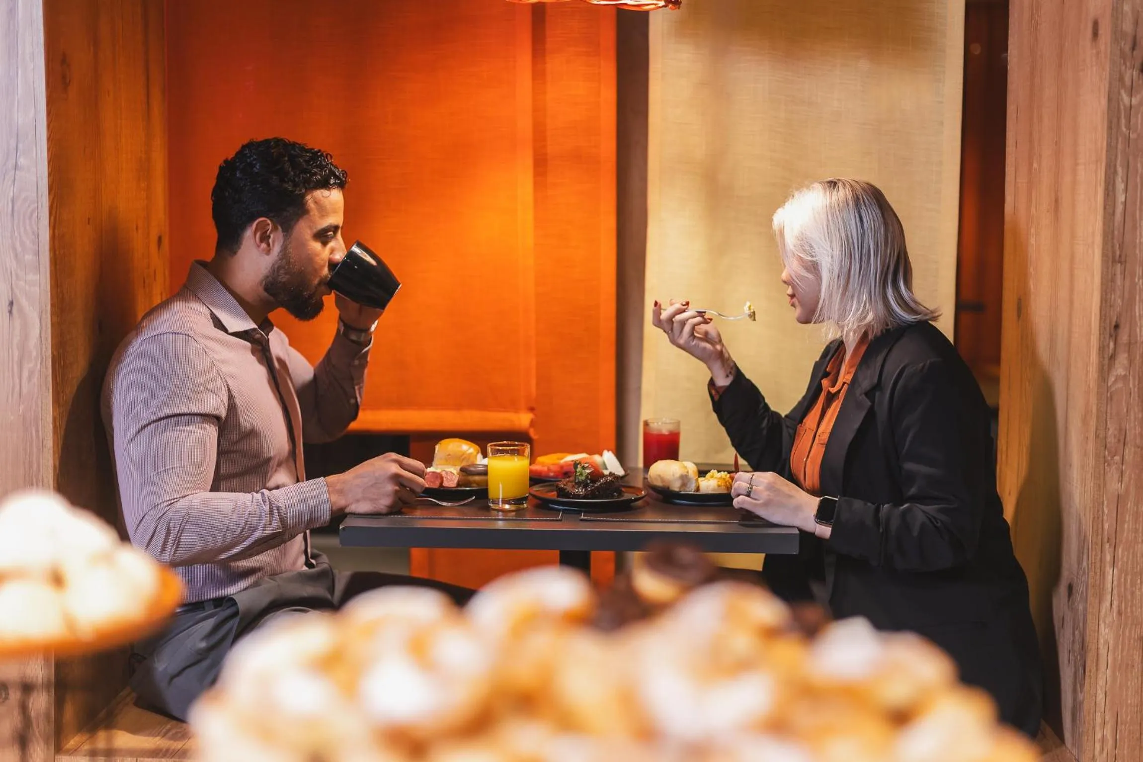 Breakfast in Hotel Cassino Tower Curitiba Aeroporto By Nacional Inn