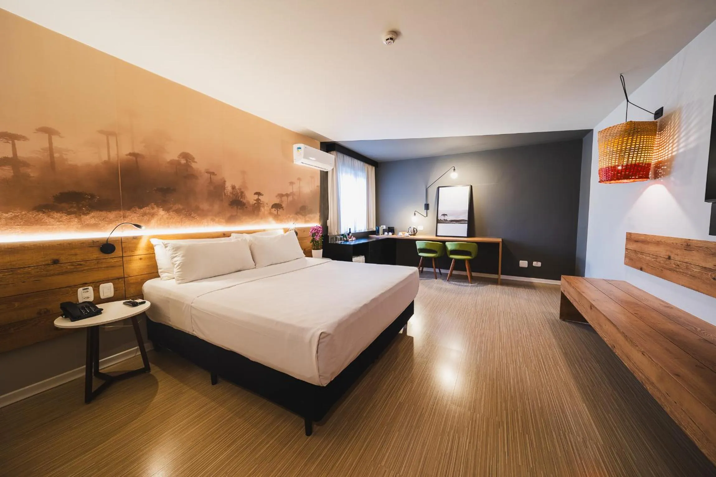 Bedroom, Bed in Hotel Cassino Tower Curitiba Aeroporto By Nacional Inn