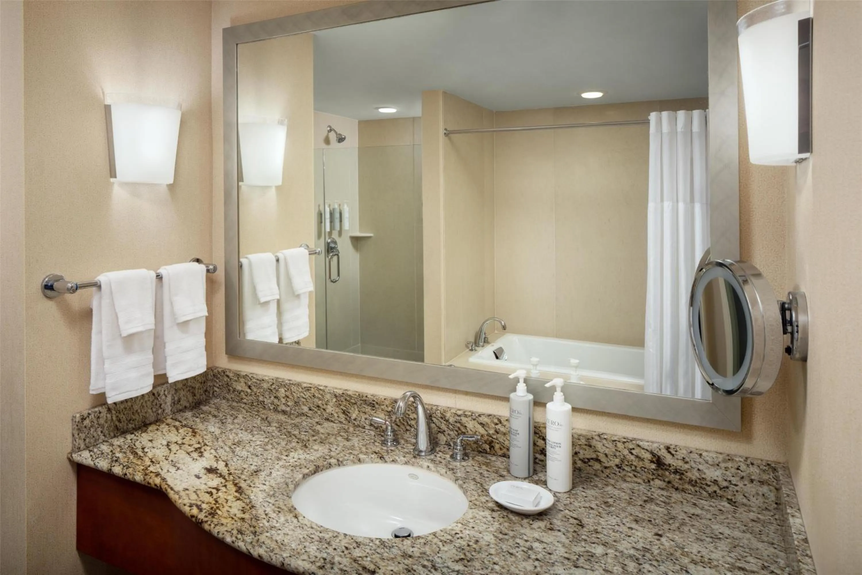 Bathroom in Hilton Garden Inn Portland Downtown Waterfront