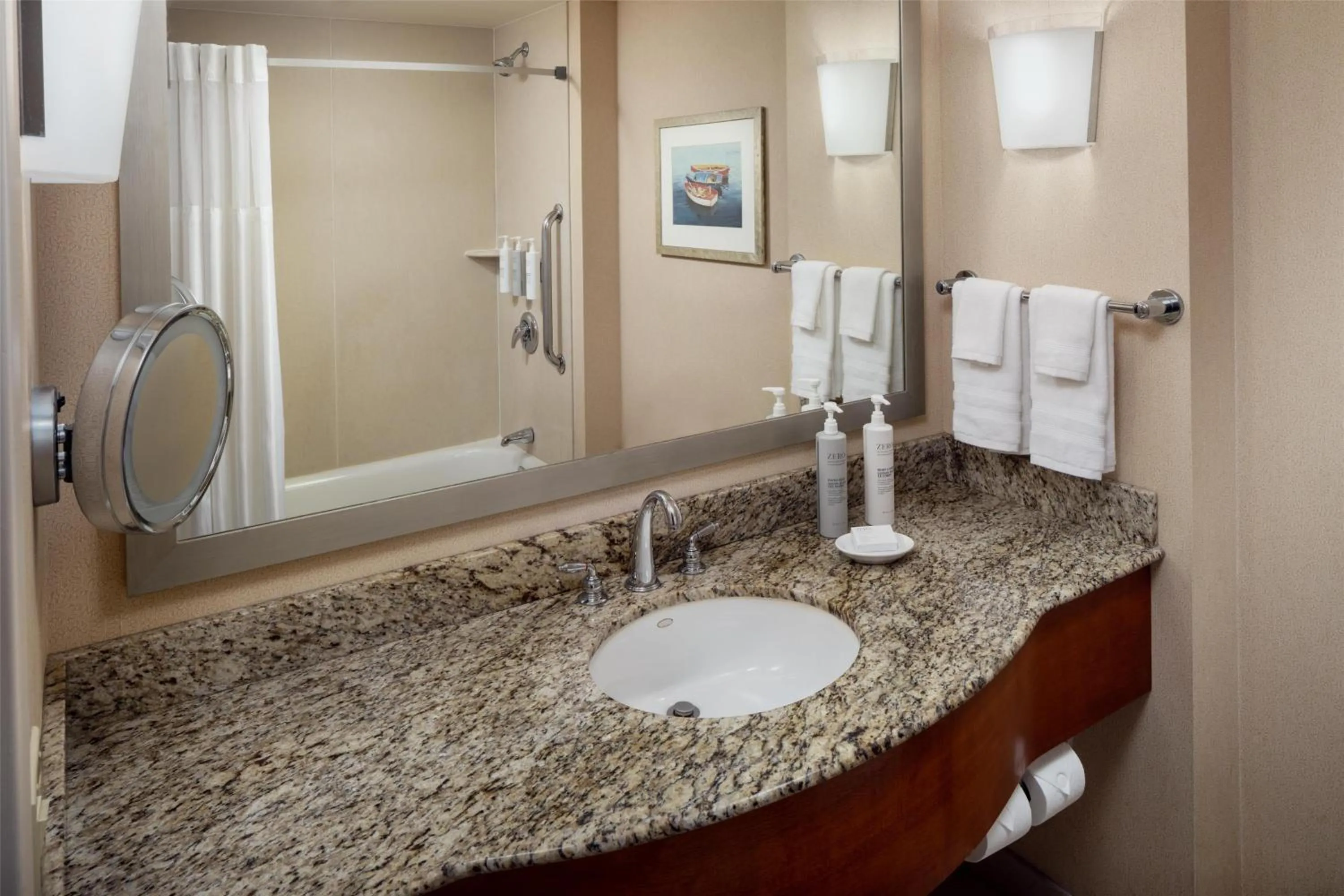 Bathroom in Hilton Garden Inn Portland Downtown Waterfront