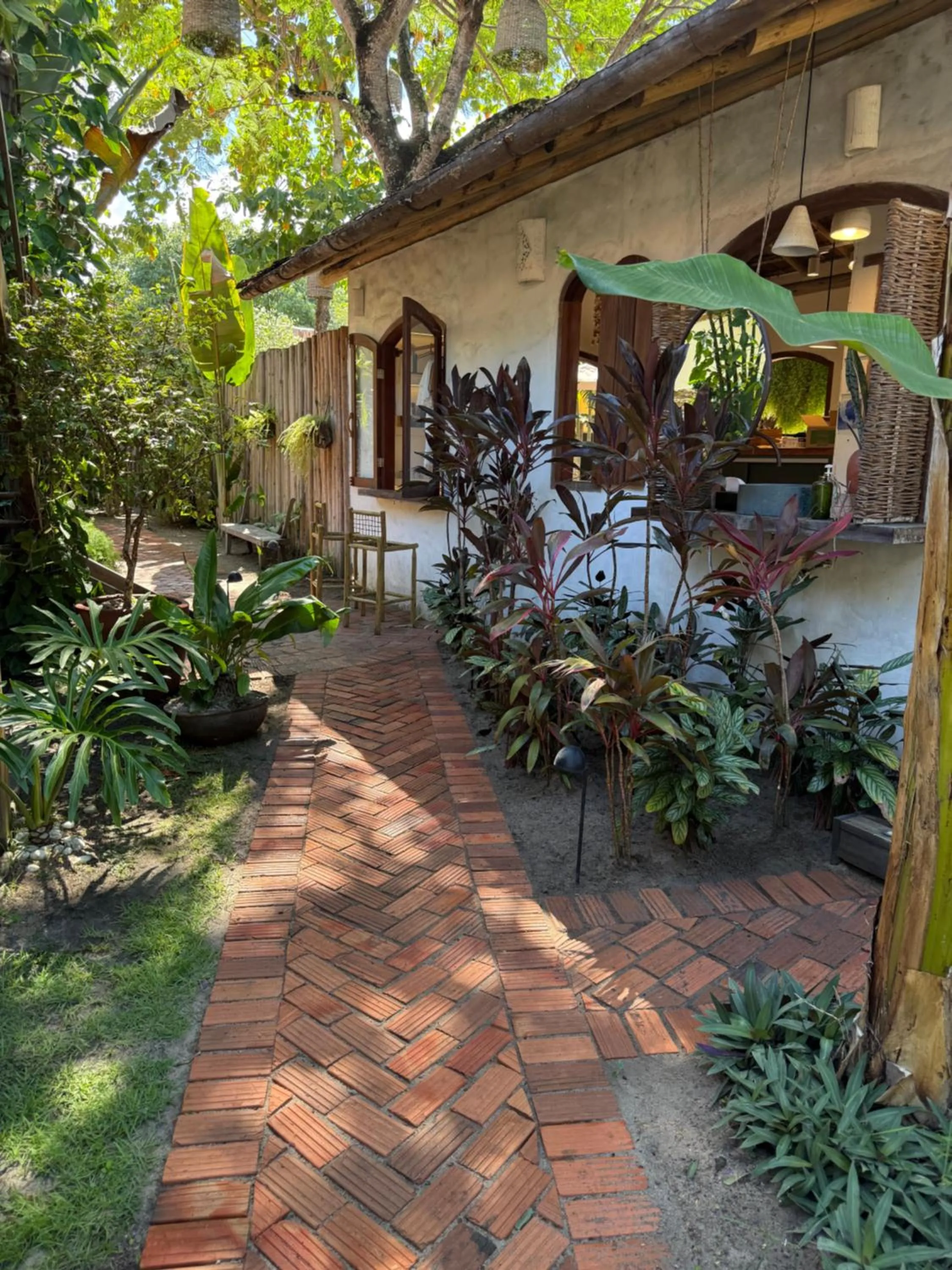 Garden in Pousada Da Praia CARAIVA