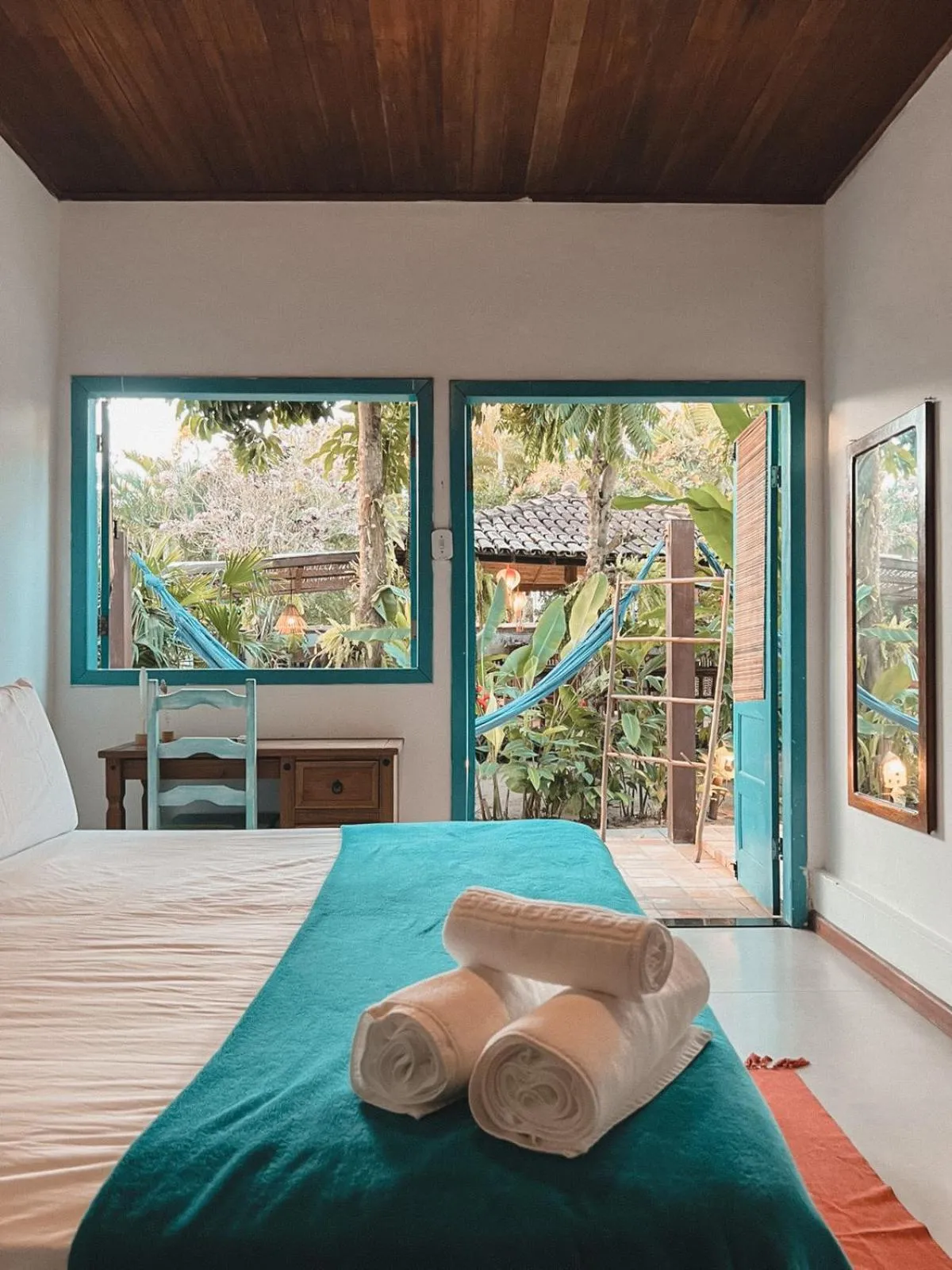 Bed in Pousada Da Praia CARAIVA