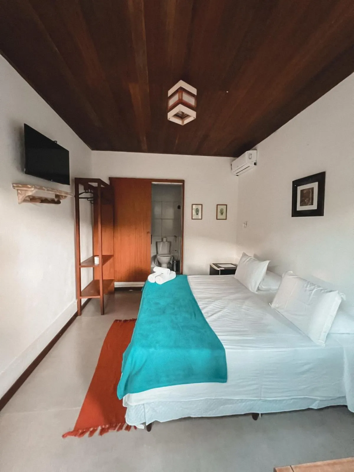 Bed in Pousada Da Praia CARAIVA