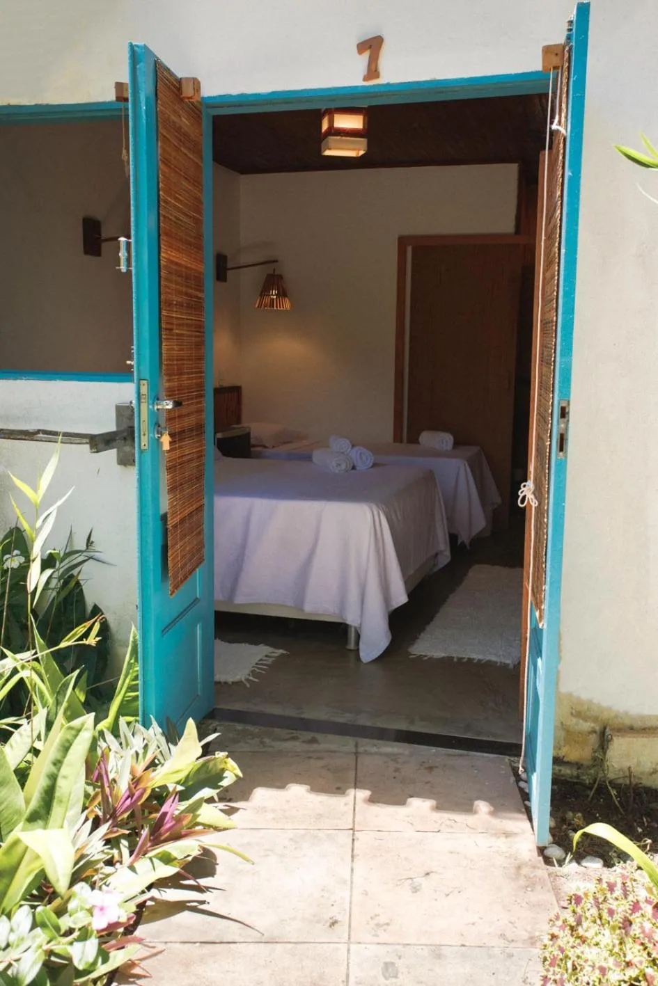 Facade/entrance, Bed in Pousada Da Praia CARAIVA