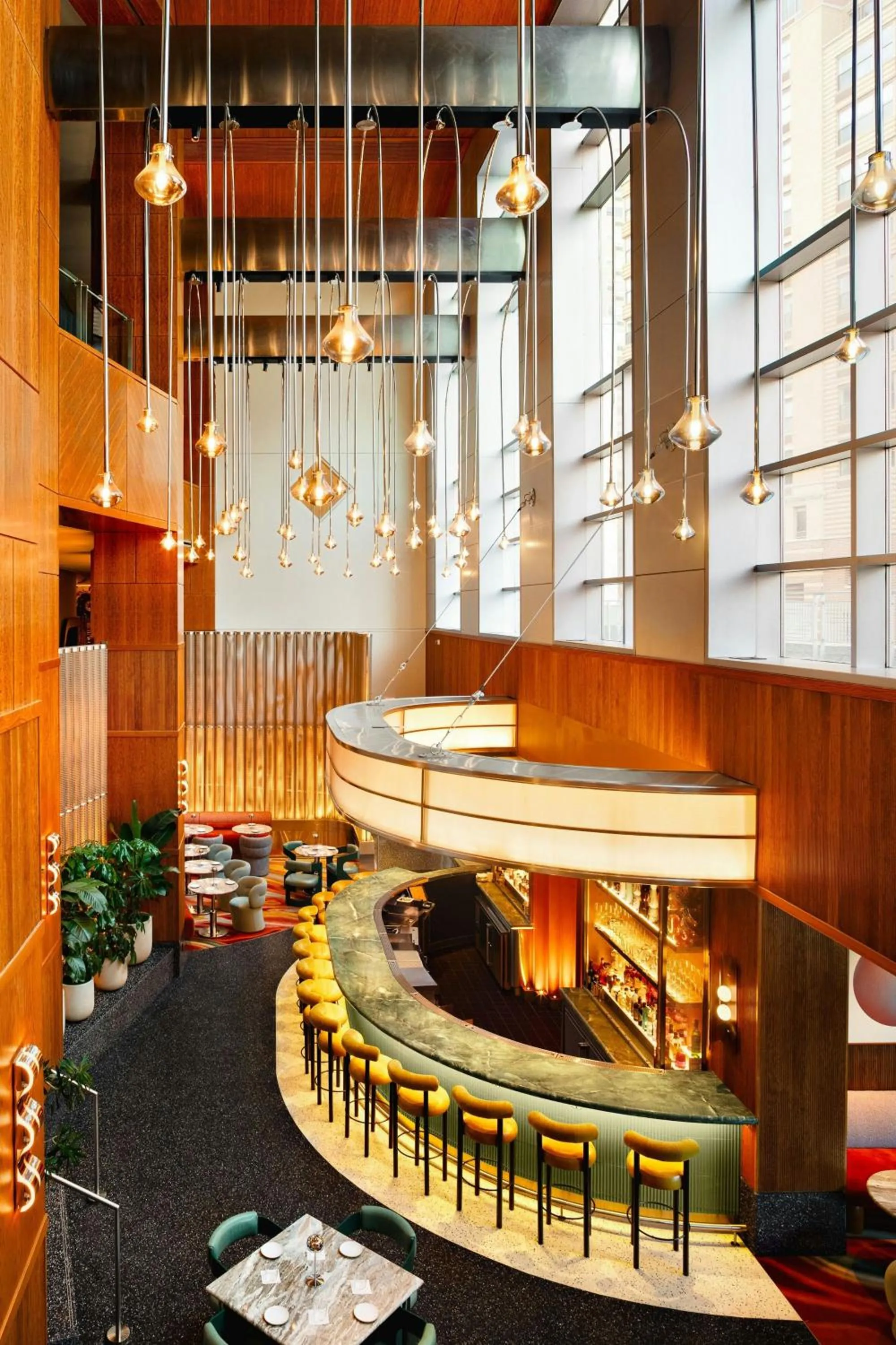 Living room in W Hoboken