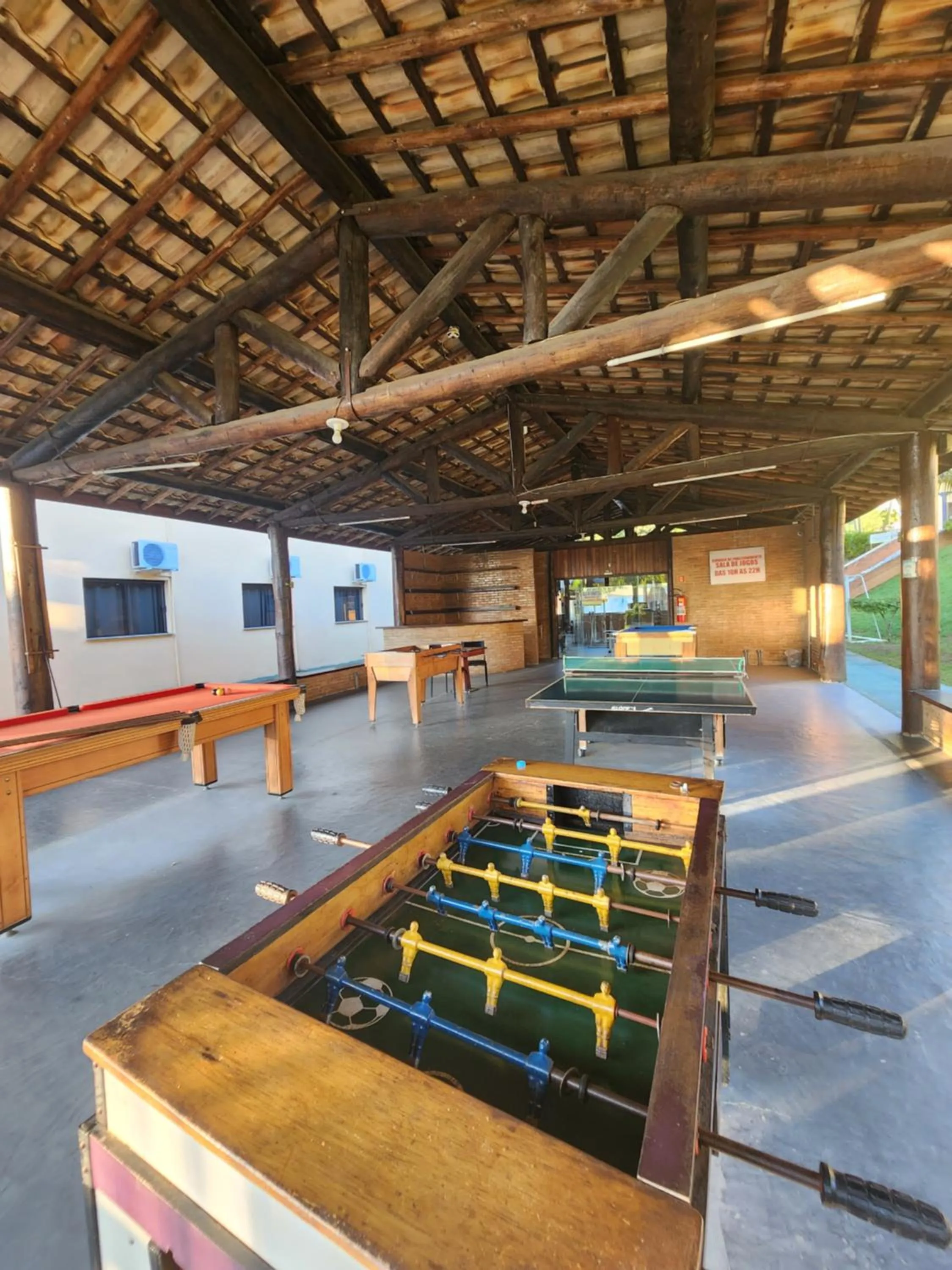 Game Room in Hotel Porto dos Milagres