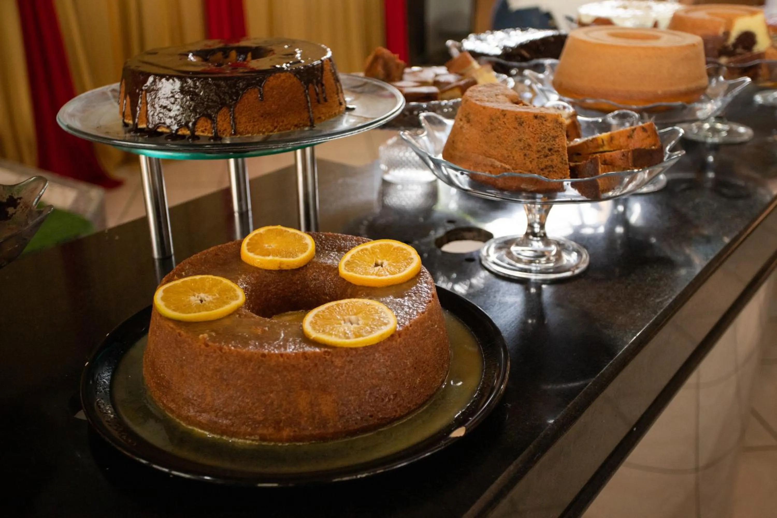 Buffet breakfast in Hotel Porto dos Milagres