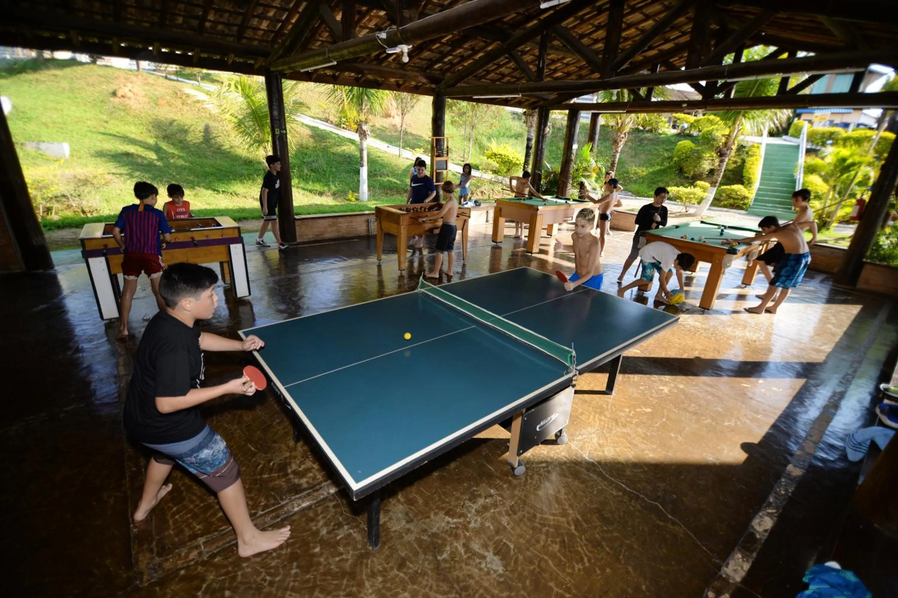 Game Room in Hotel Porto dos Milagres