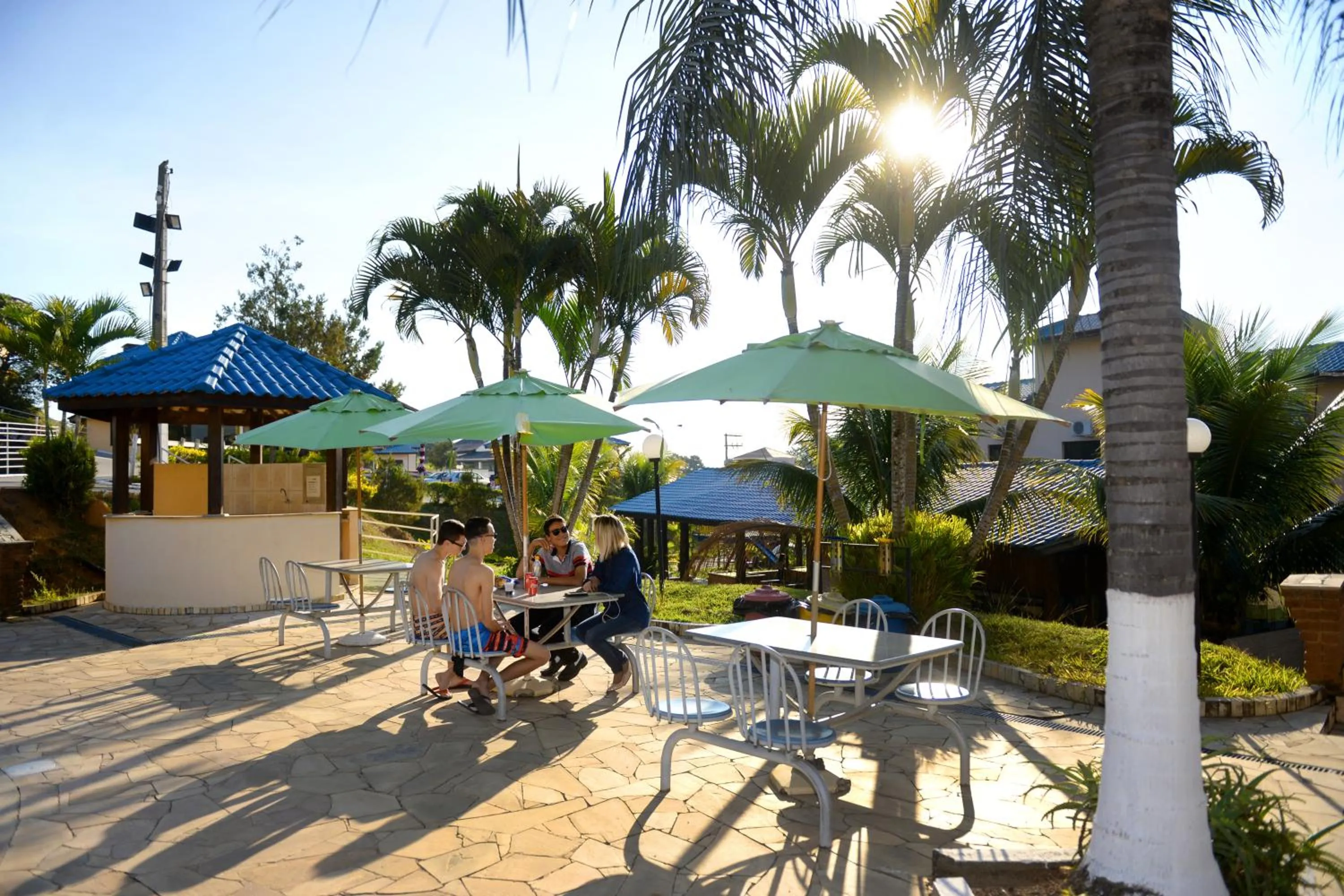 Pool view in Hotel Porto dos Milagres