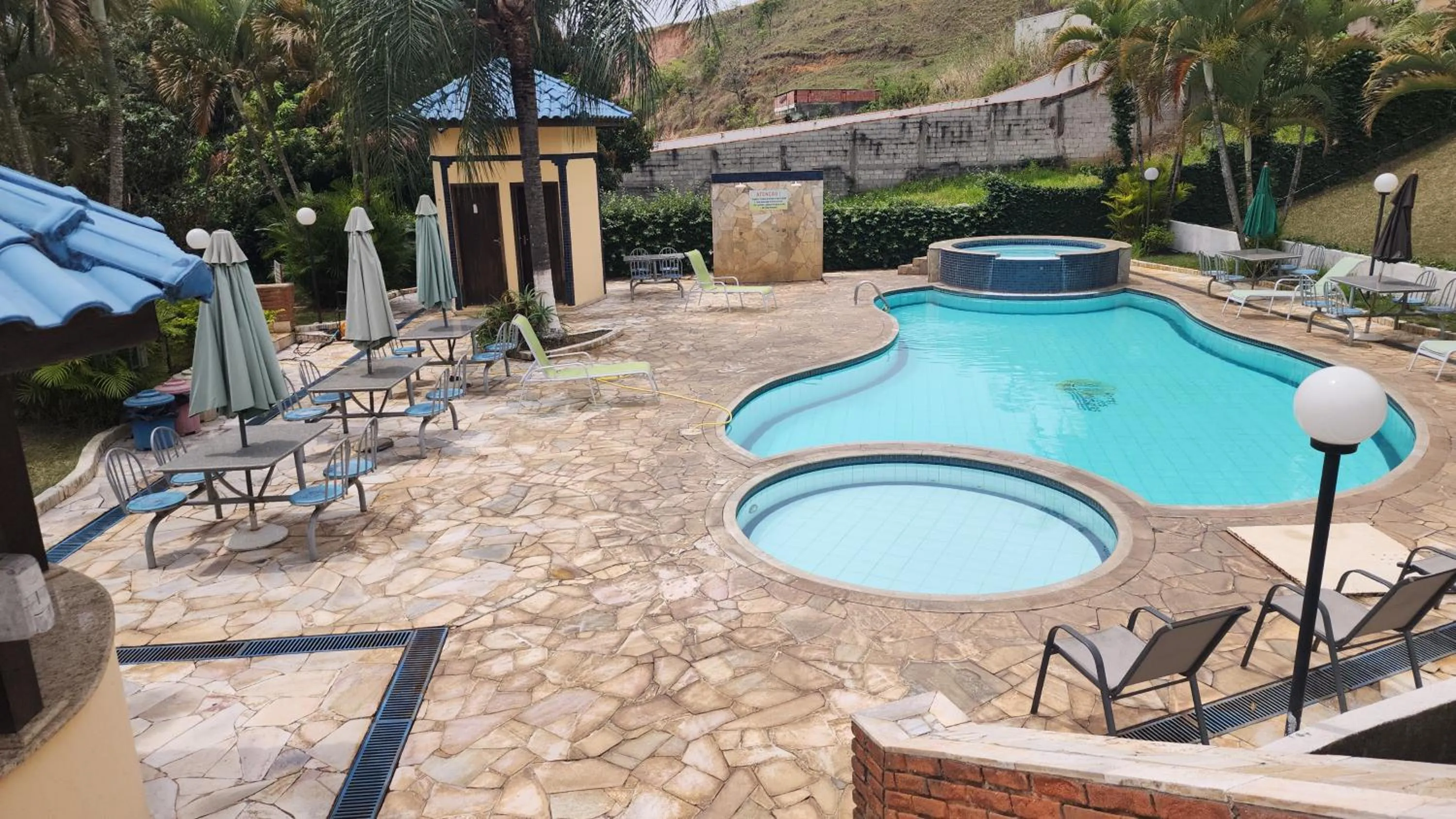 Swimming pool in Hotel Porto dos Milagres