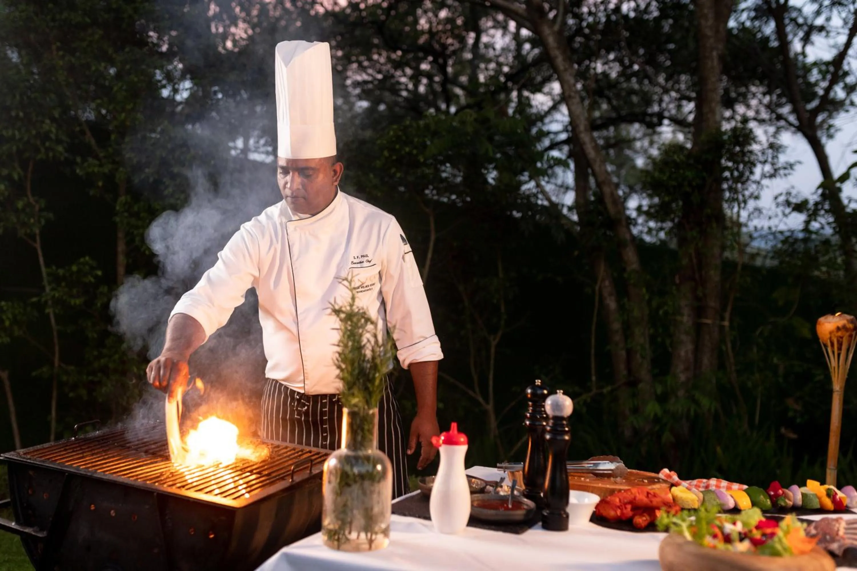 BBQ facilities in Anasa Wellness Resort