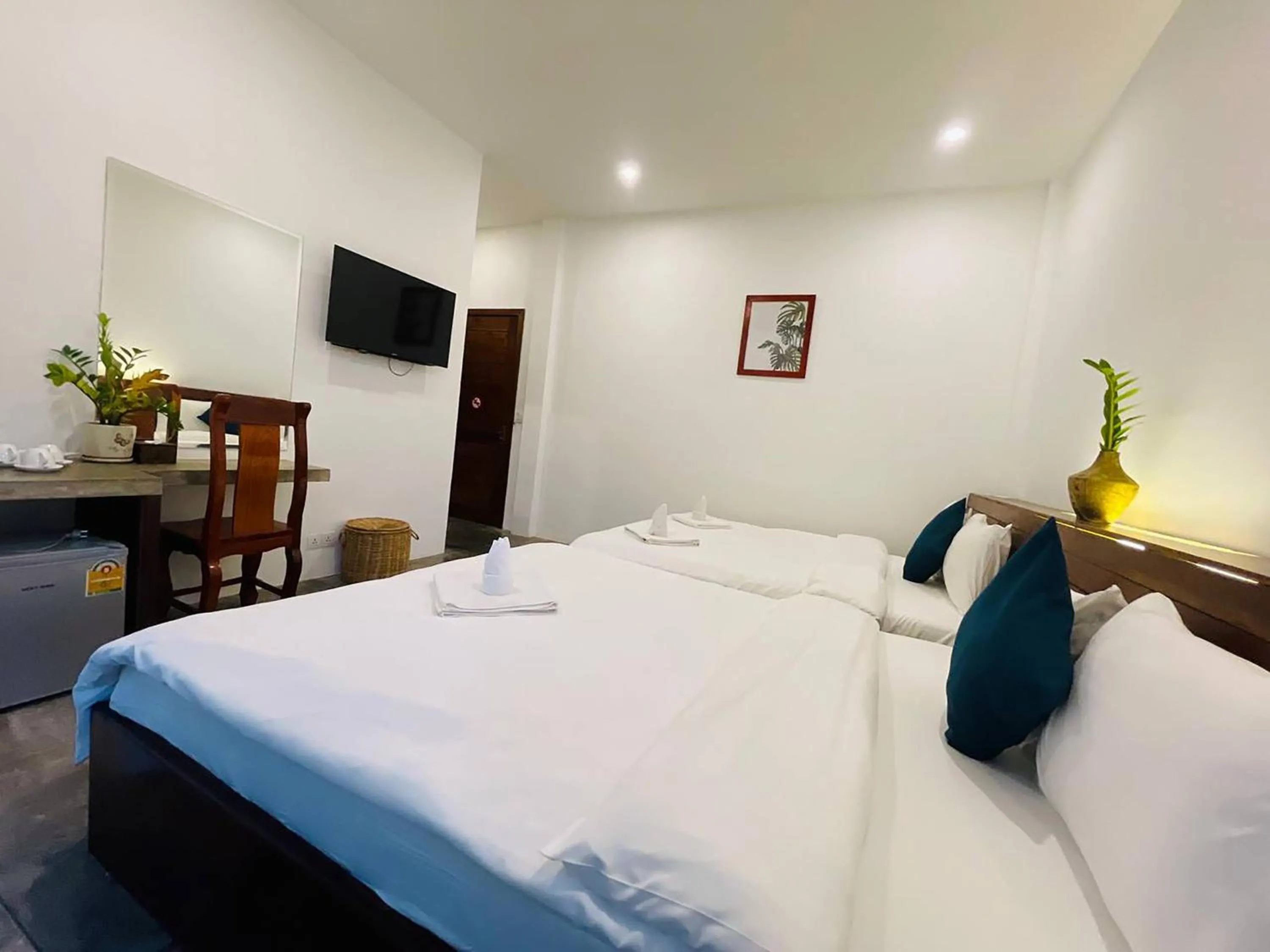 Bed in Chhouy Vathna Angkor Boutique