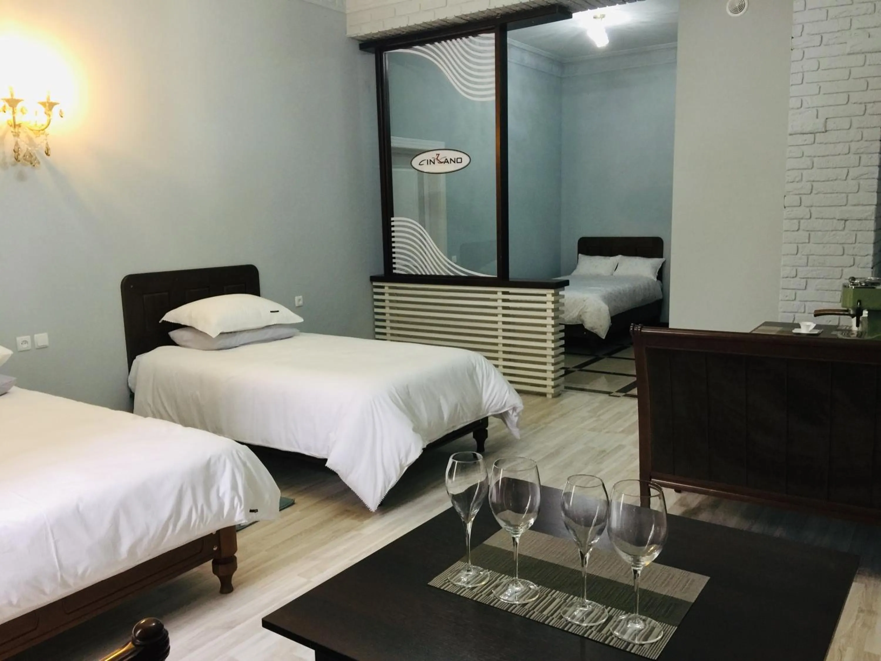 Photo of the whole room, Bed in Cinzano Complex