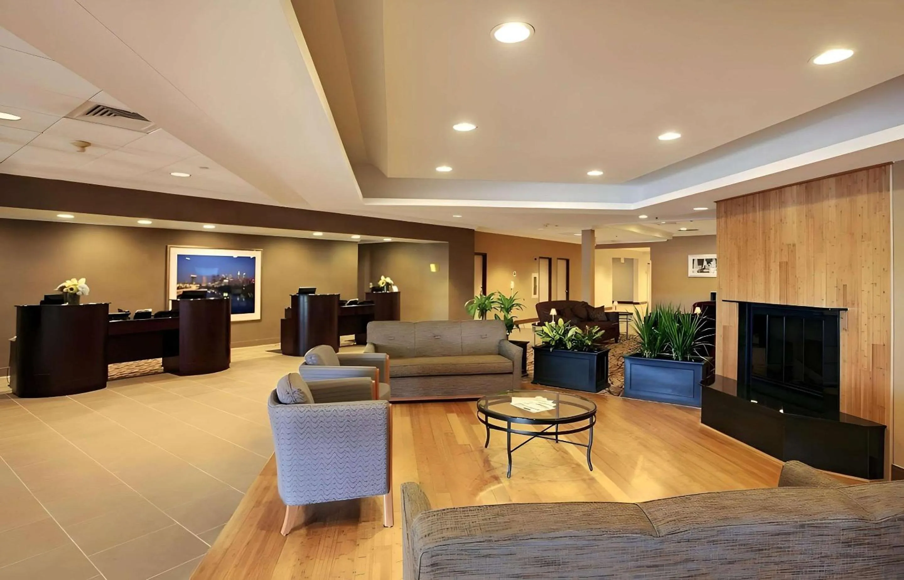 Lobby or reception in Quality Hotel Philadelphia Airport