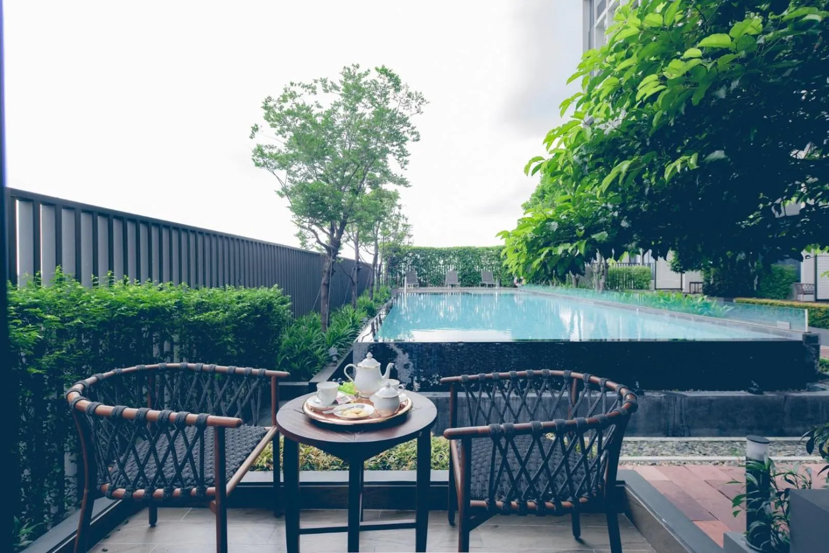 Swimming pool in SureStay by Best Western Bangkok Ramintra