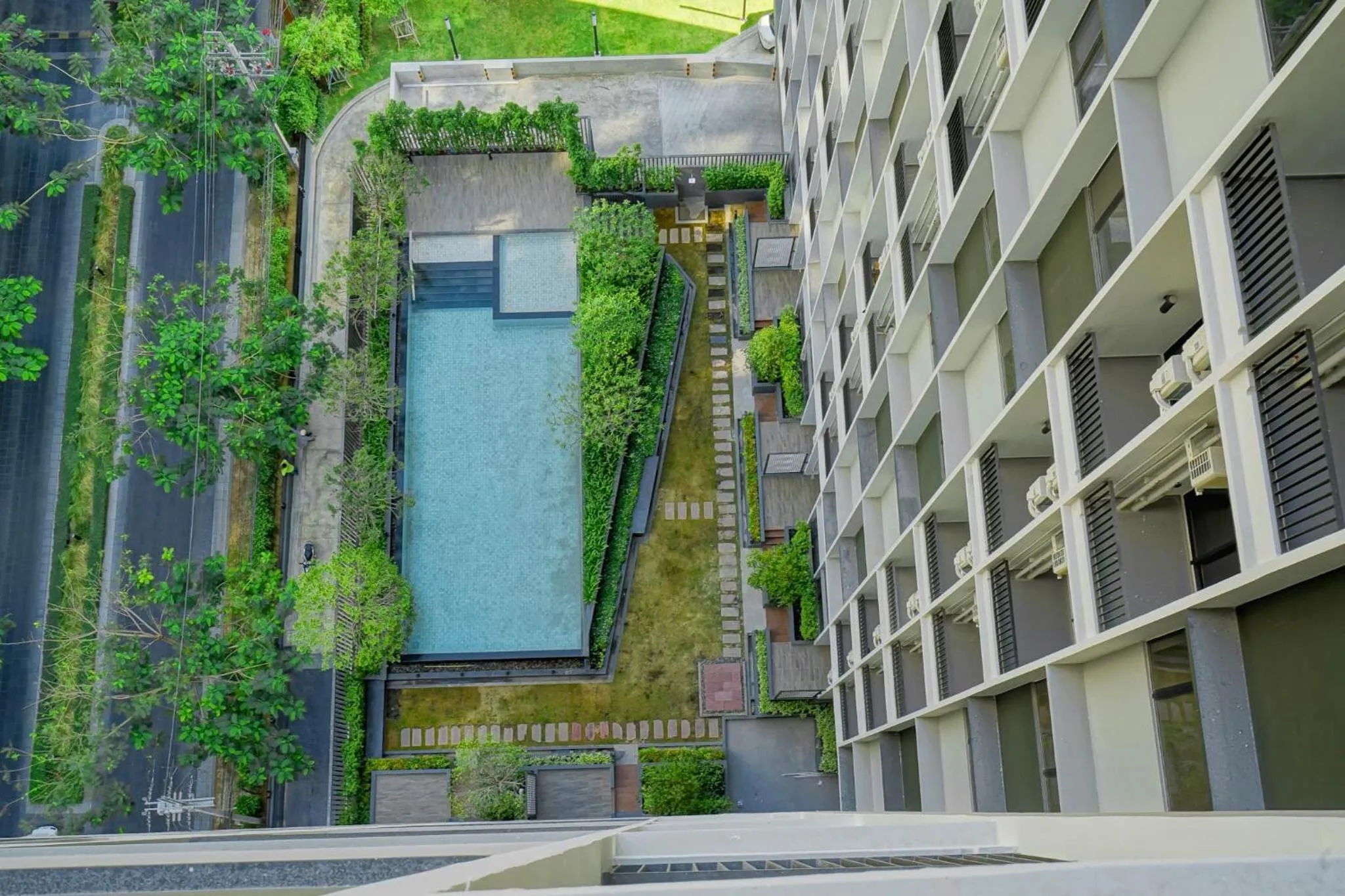 Pool view in SureStay by Best Western Bangkok Ramintra