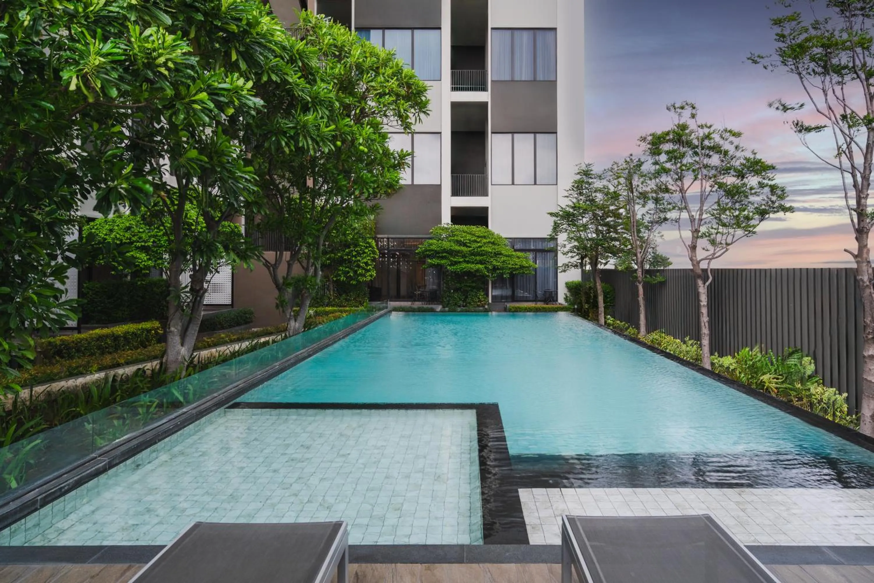 Pool view in SureStay by Best Western Bangkok Ramintra