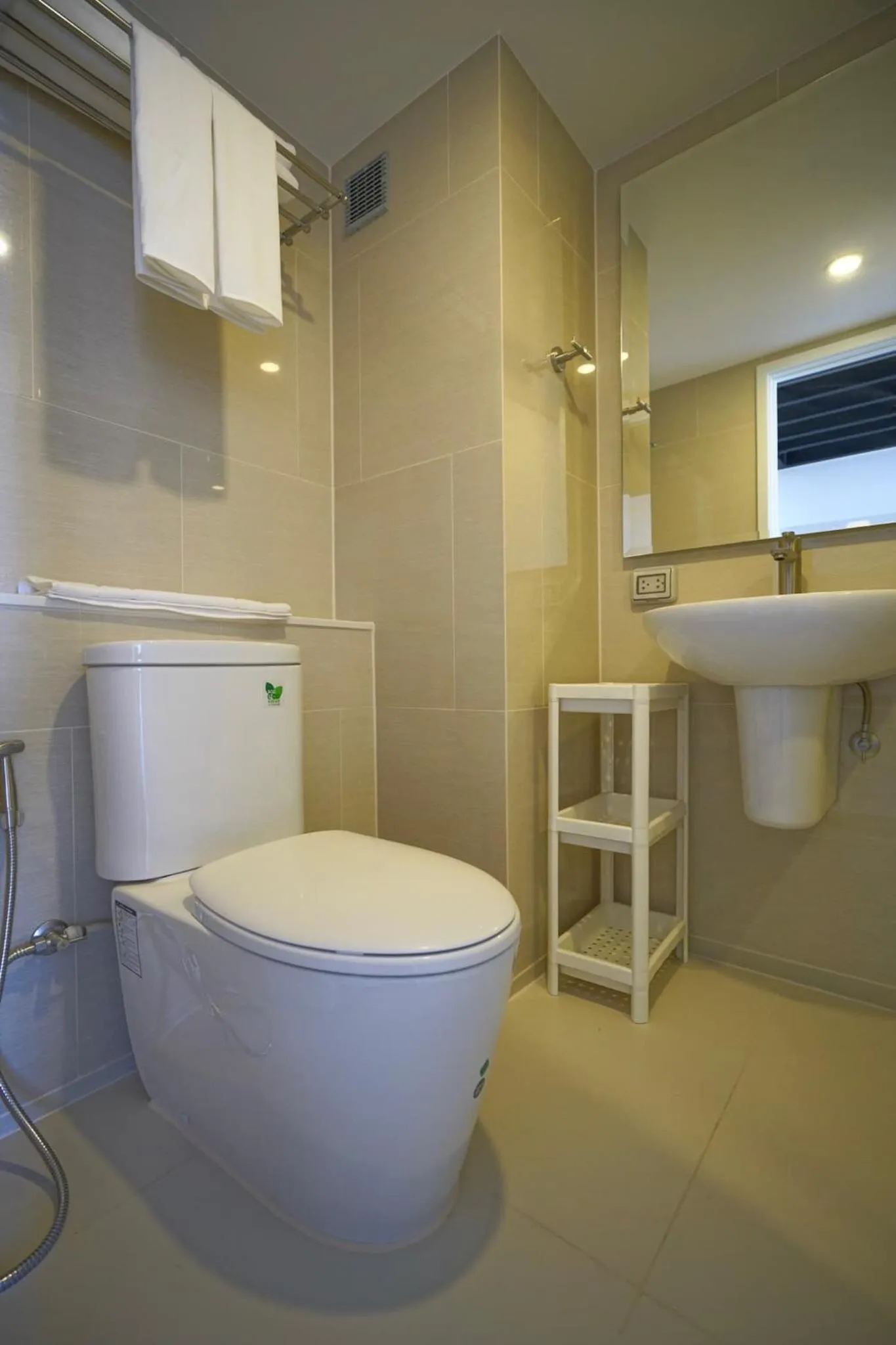 Toilet in SureStay by Best Western Bangkok Ramintra