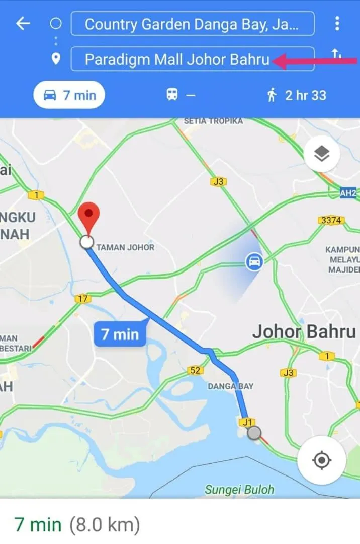 Country garden danga bay ,bay point