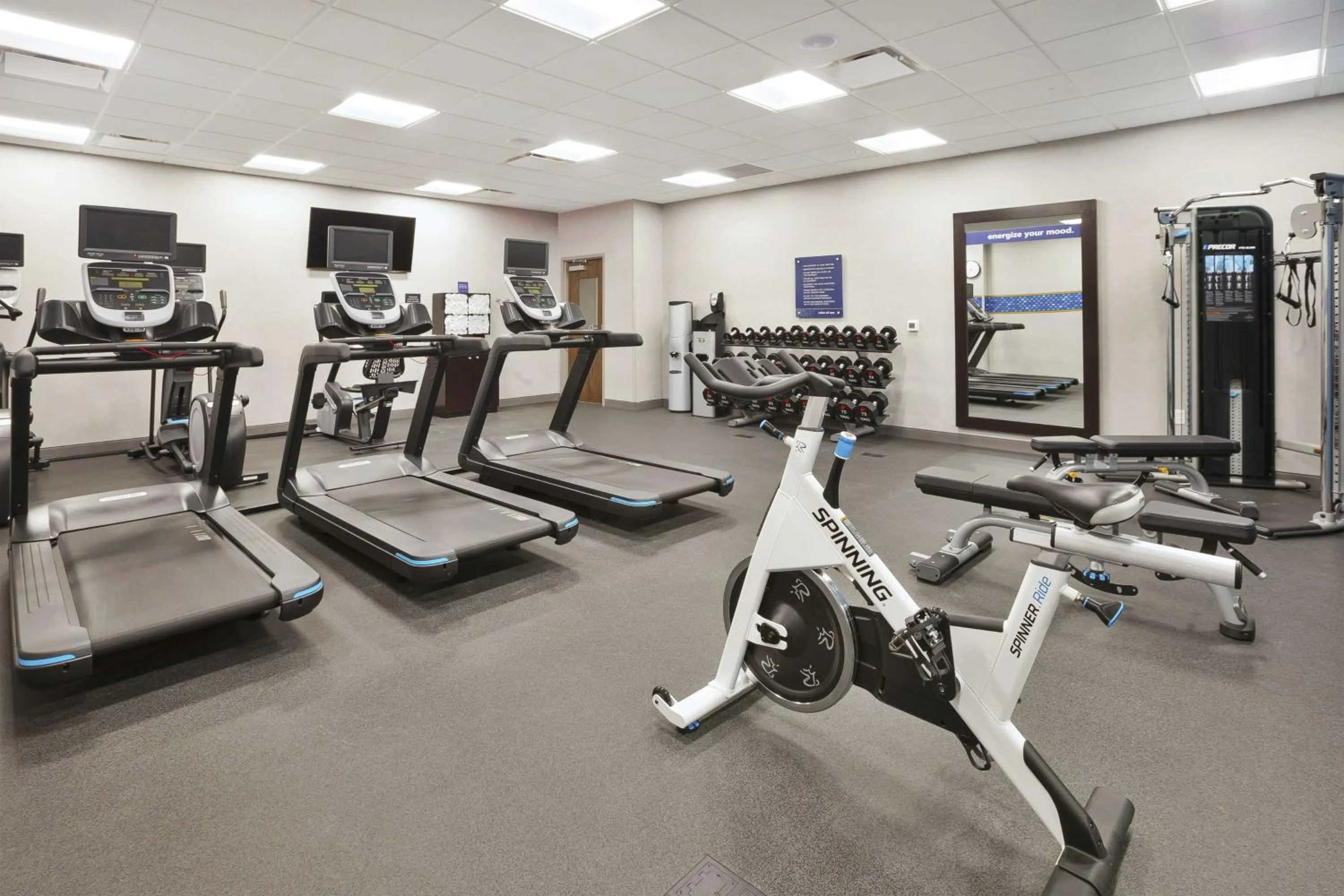 Fitness centre/facilities in Hampton Inn & Suites Grandville Grand Rapids South