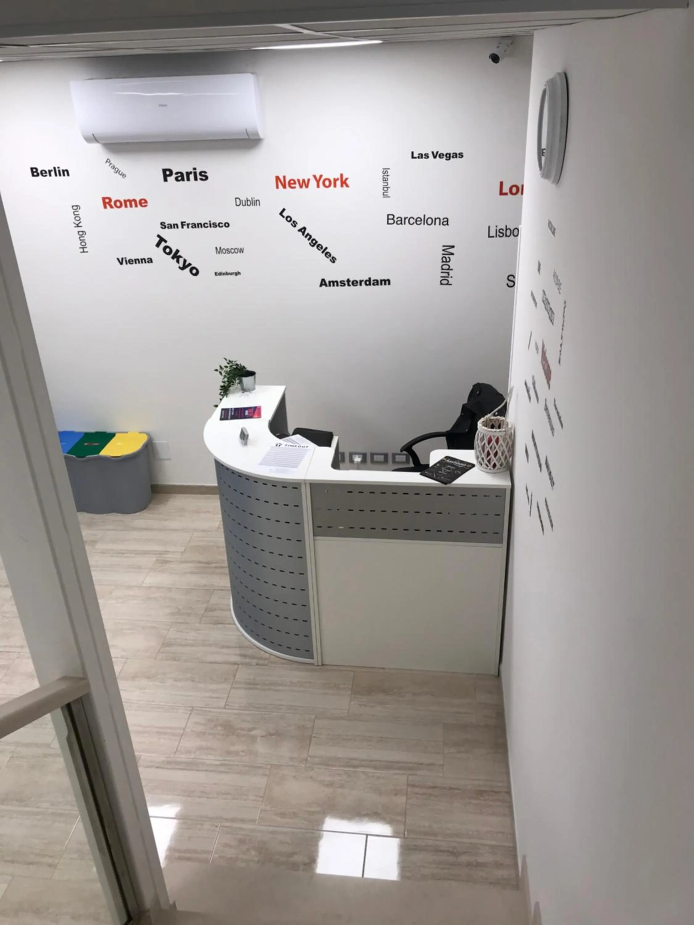 Lobby or reception in Time Out ApartHotel