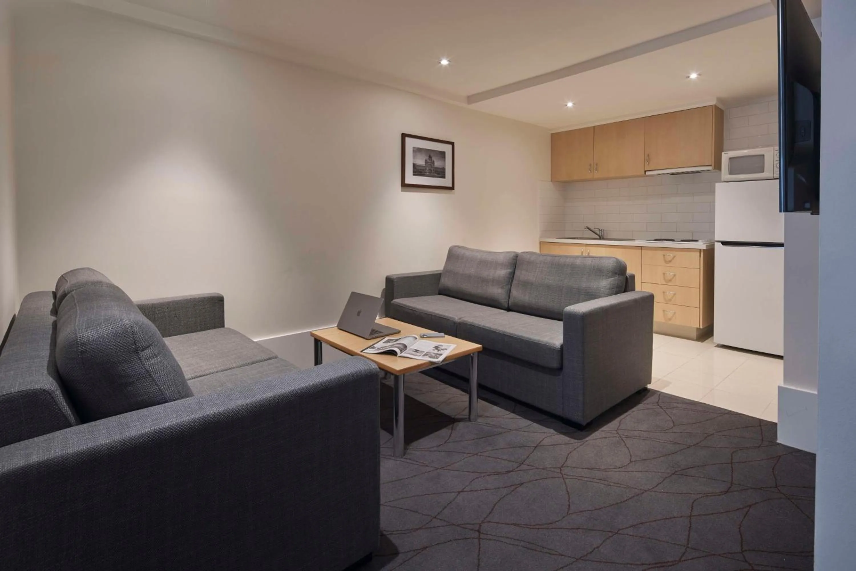 Kitchen or kitchenette in The Victoria Hotel