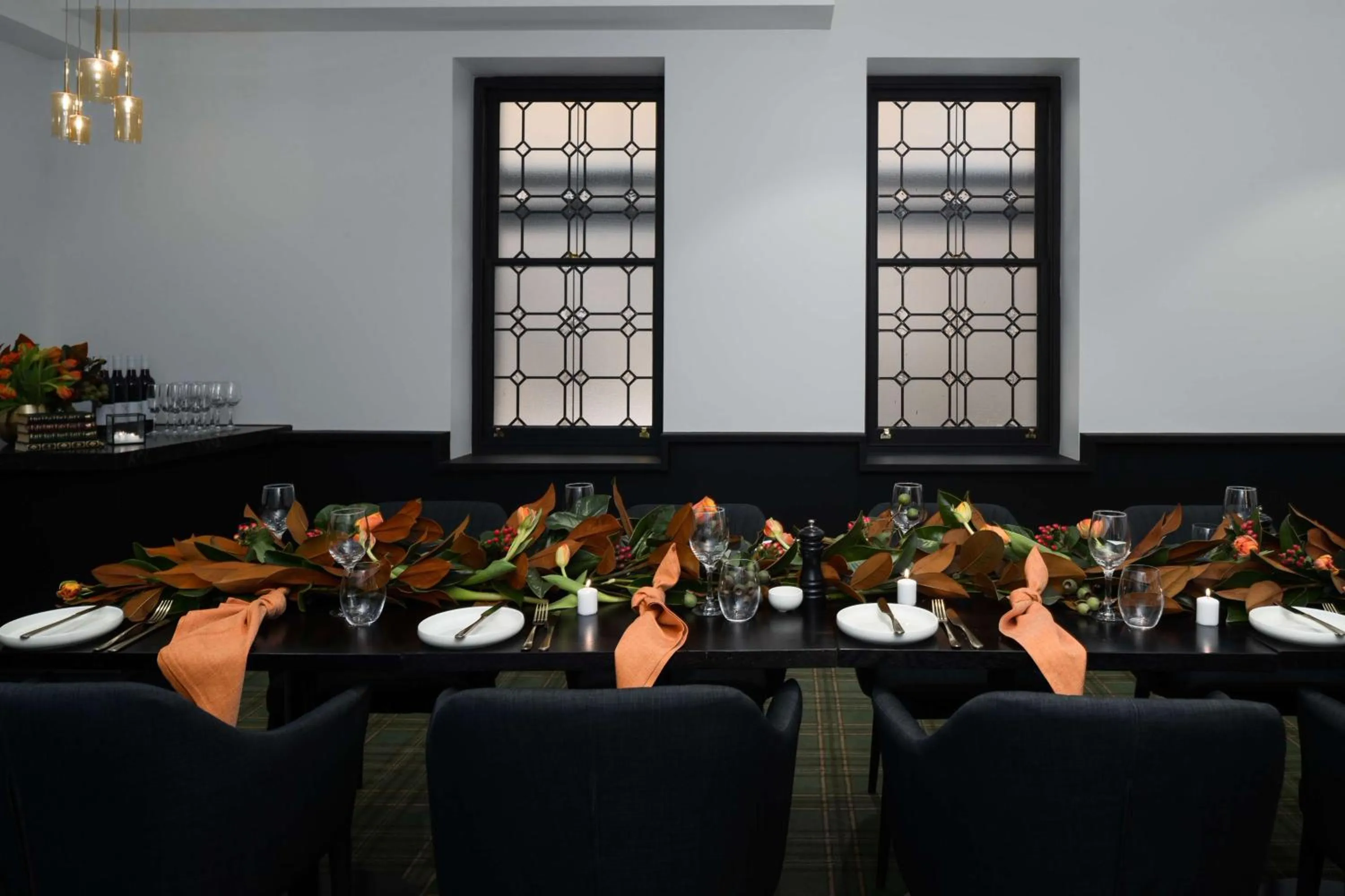 On site in The Victoria Hotel