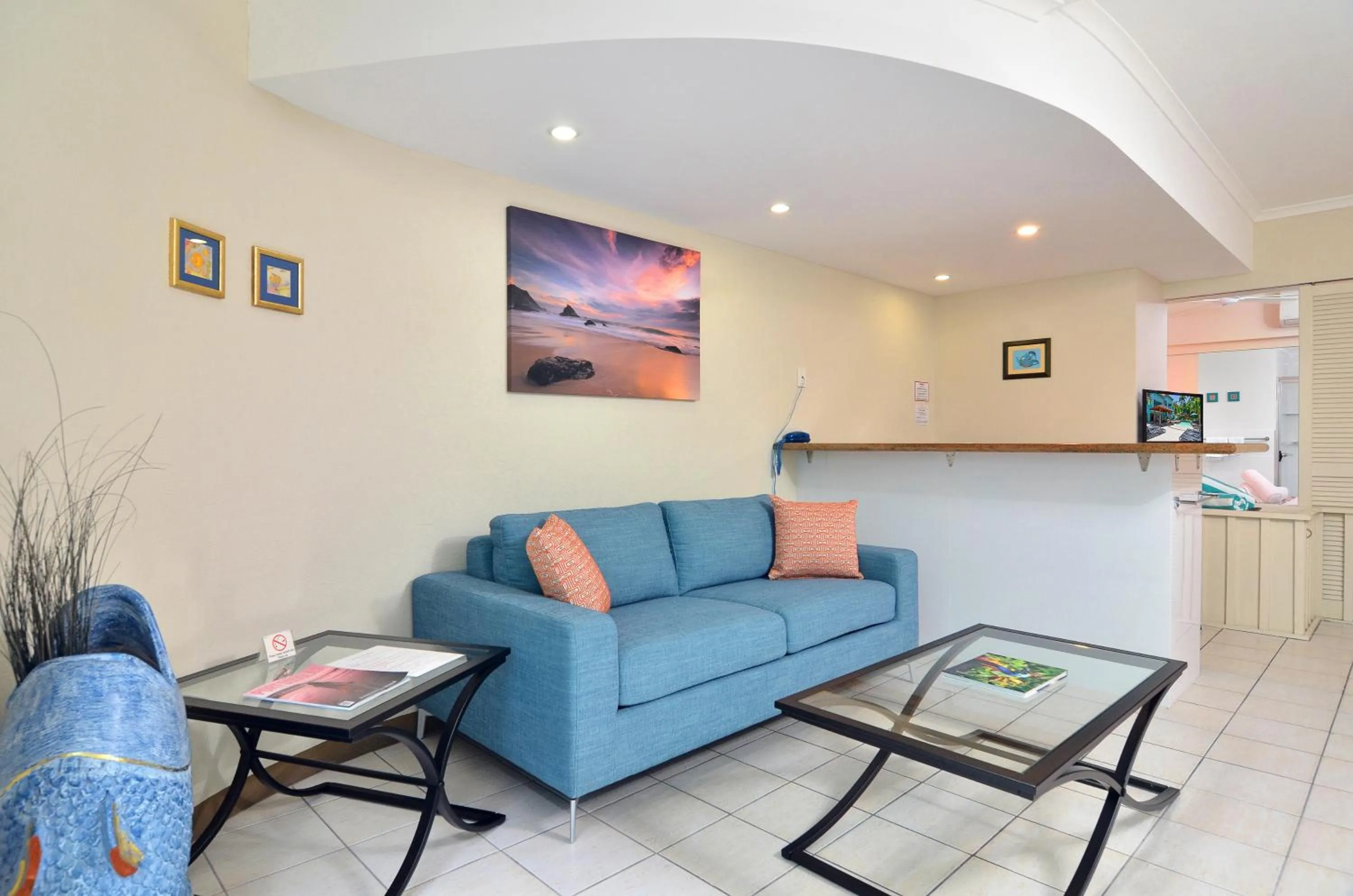 Living room in Le Cher Du Monde Adults Only